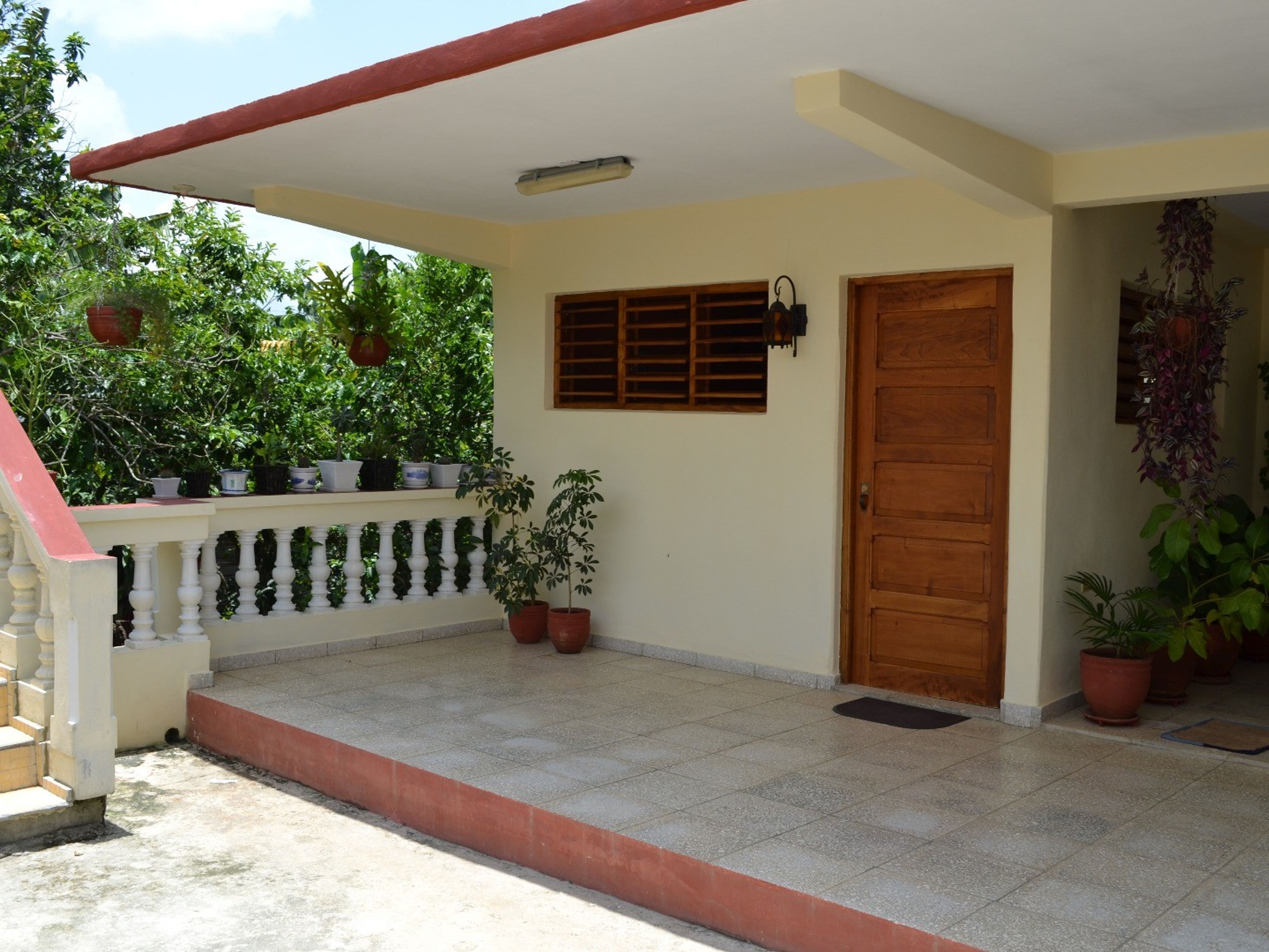 Los Rubios House, Km 25, No. 7 - Inside patio view
