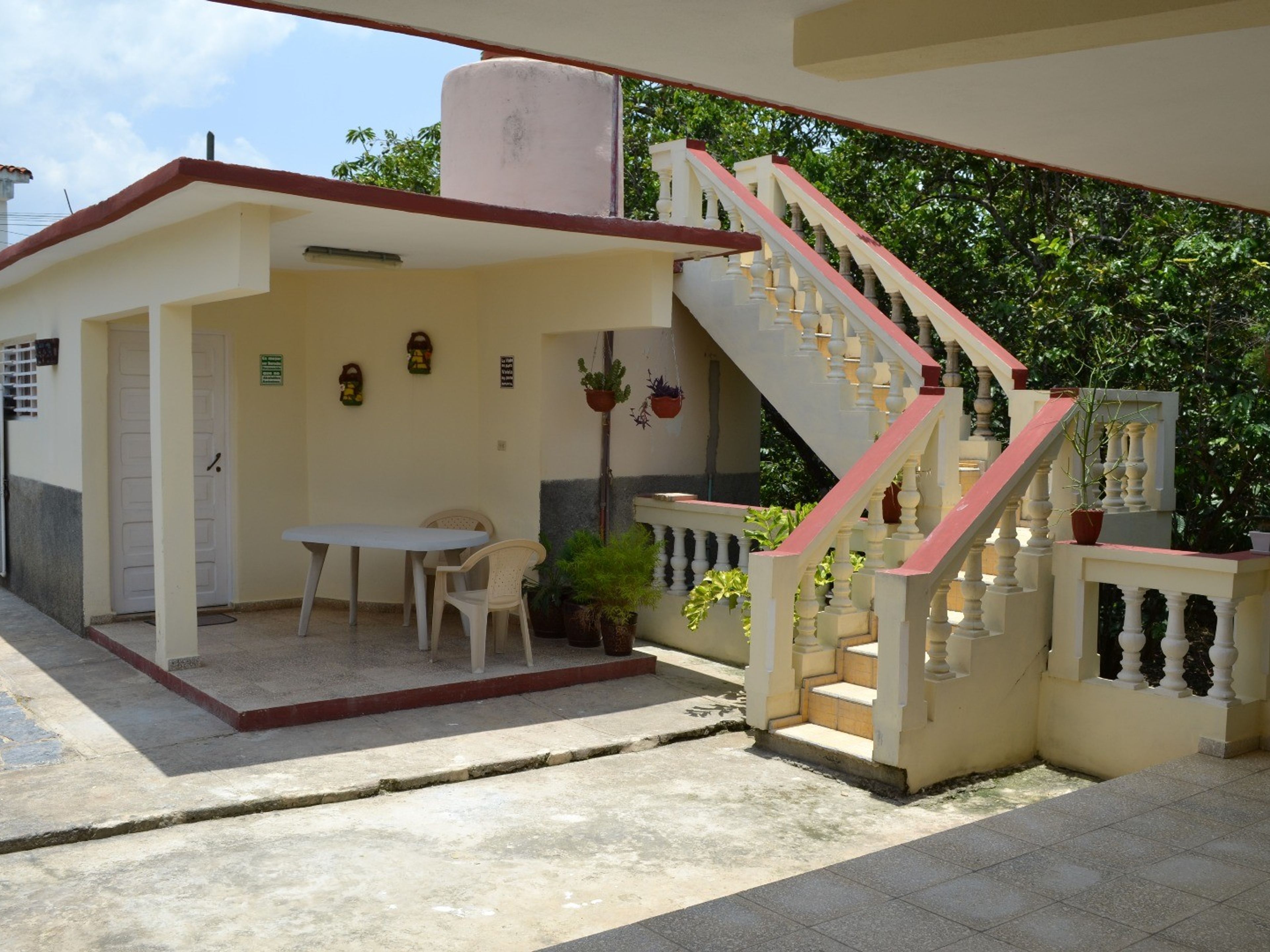 Casa Los Rubios, Km 25, No. 7Inside patio view