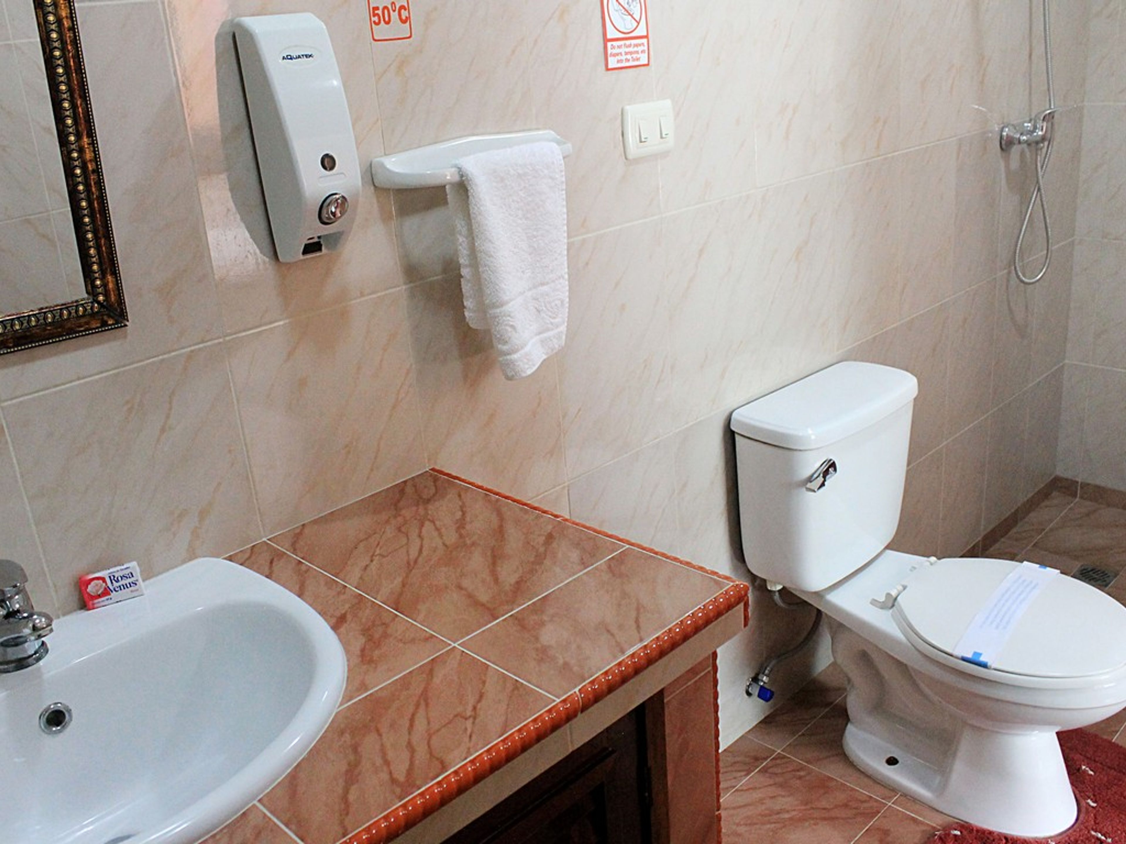 Hostal Lyosman y Yanín, JOSÉ MENDOZA (Santa Ana), No.475Bathroom's view 1