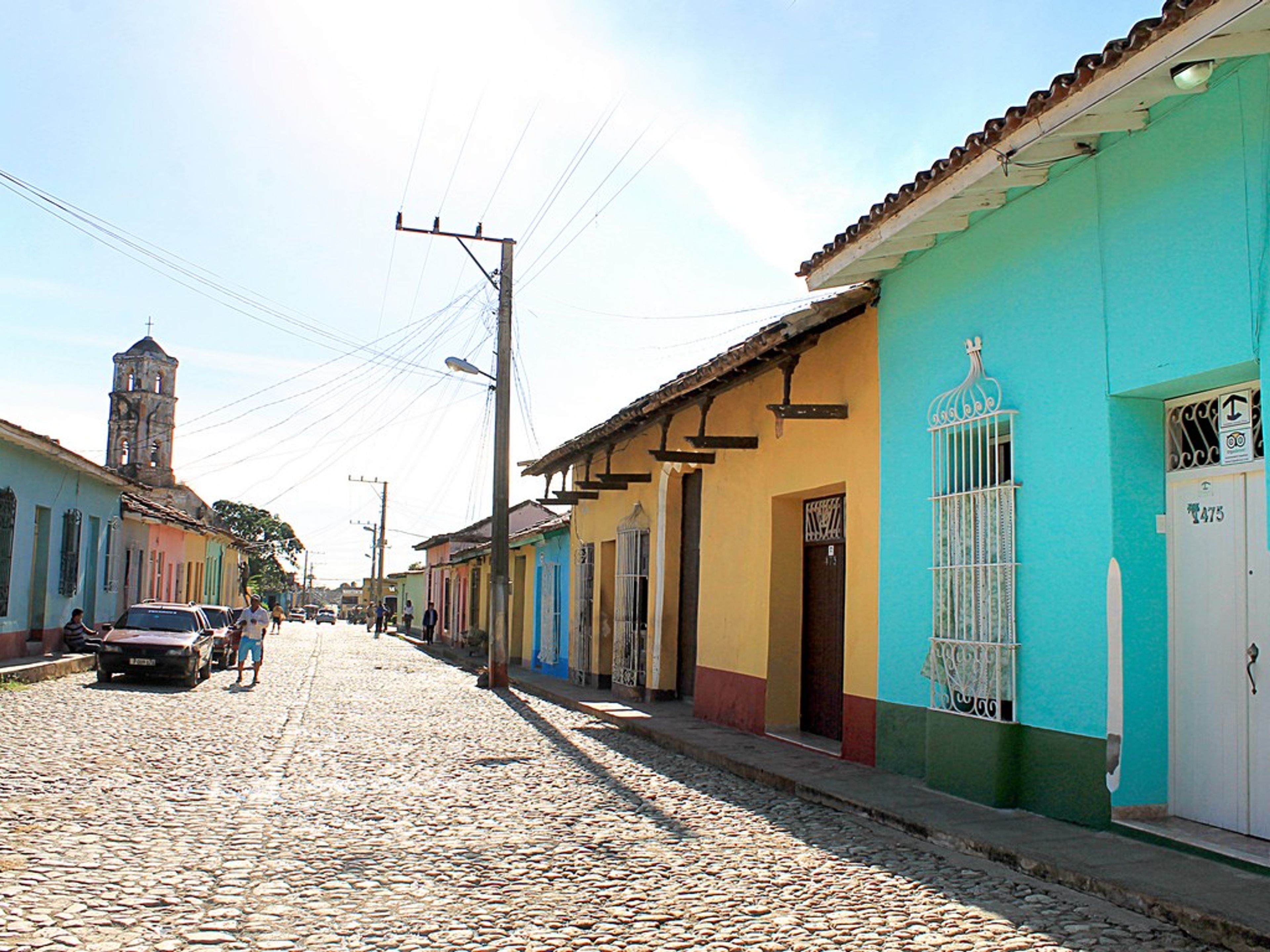Hostal Lyosman y Yanín, JOSÉ MENDOZA (Santa Ana), No.475Trinidad old city and house's panoramic view