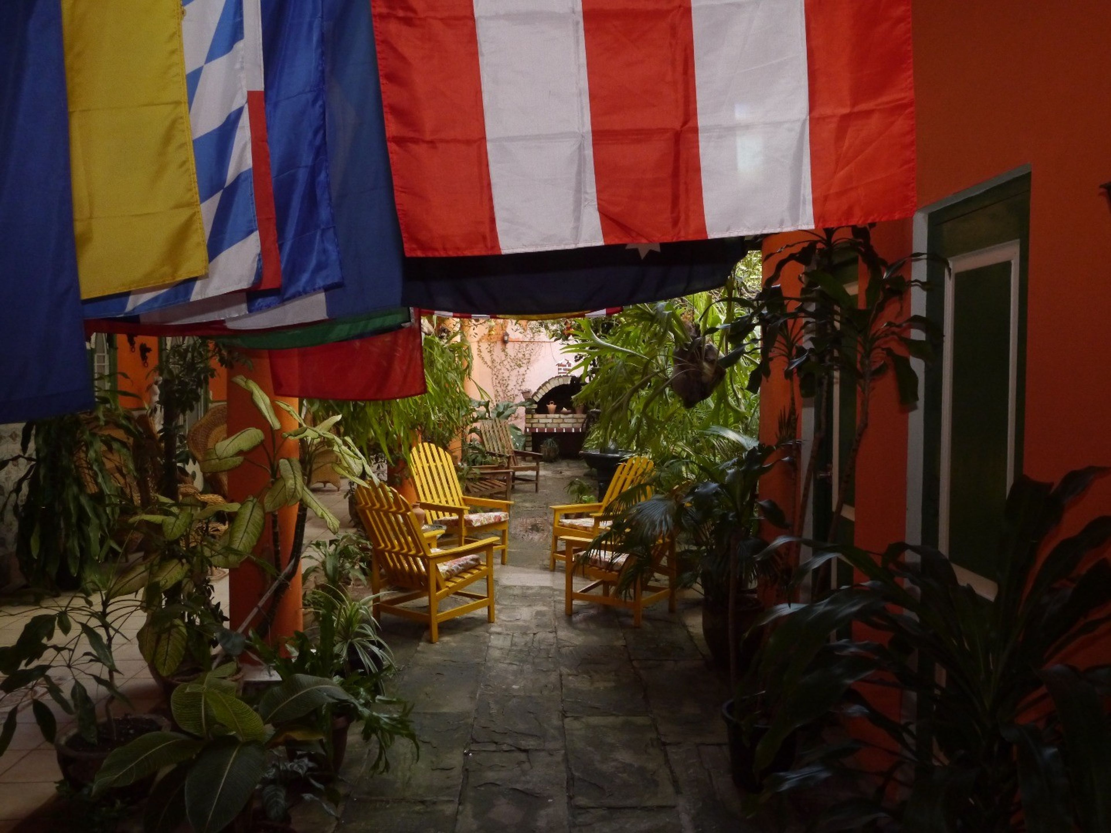 Дом La Casona de Calzada, CALZADA, No. 508House's inside patio view