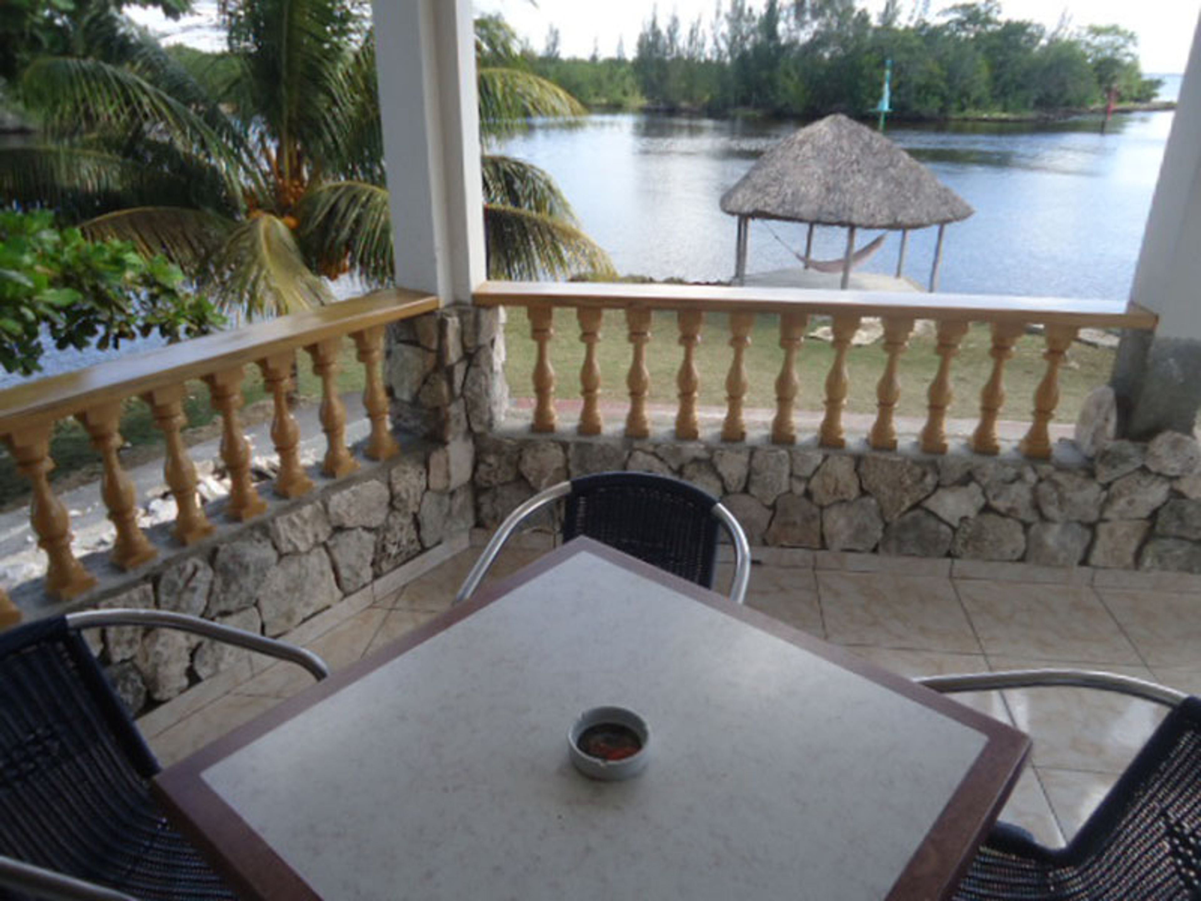 La Casa del Buzo, CARRETERA CALETÓNHouse's terrace with the caribbean sea view