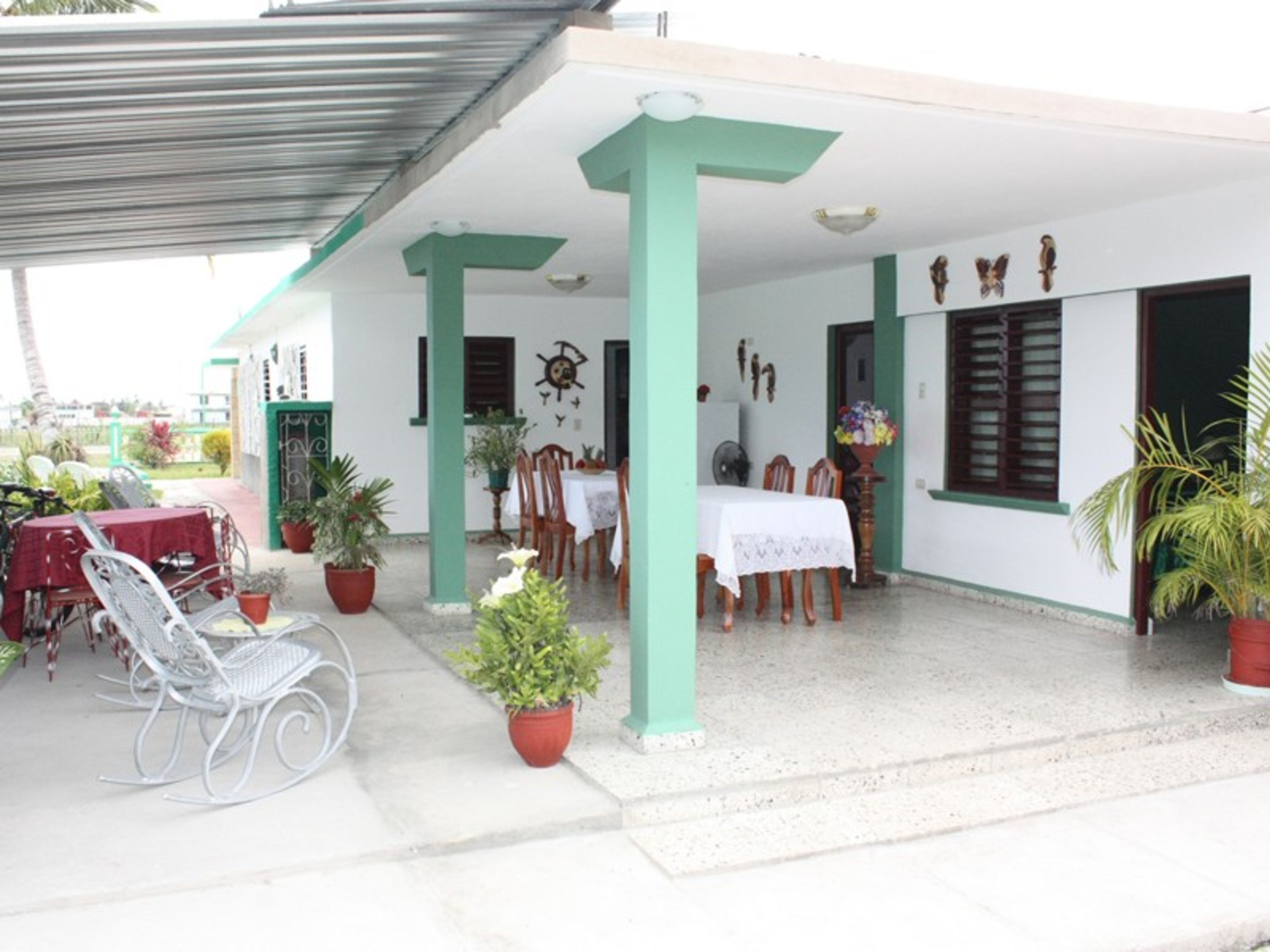 Hostal Aida y Miguel, PLAYA GIRÓNHouse's terrace view