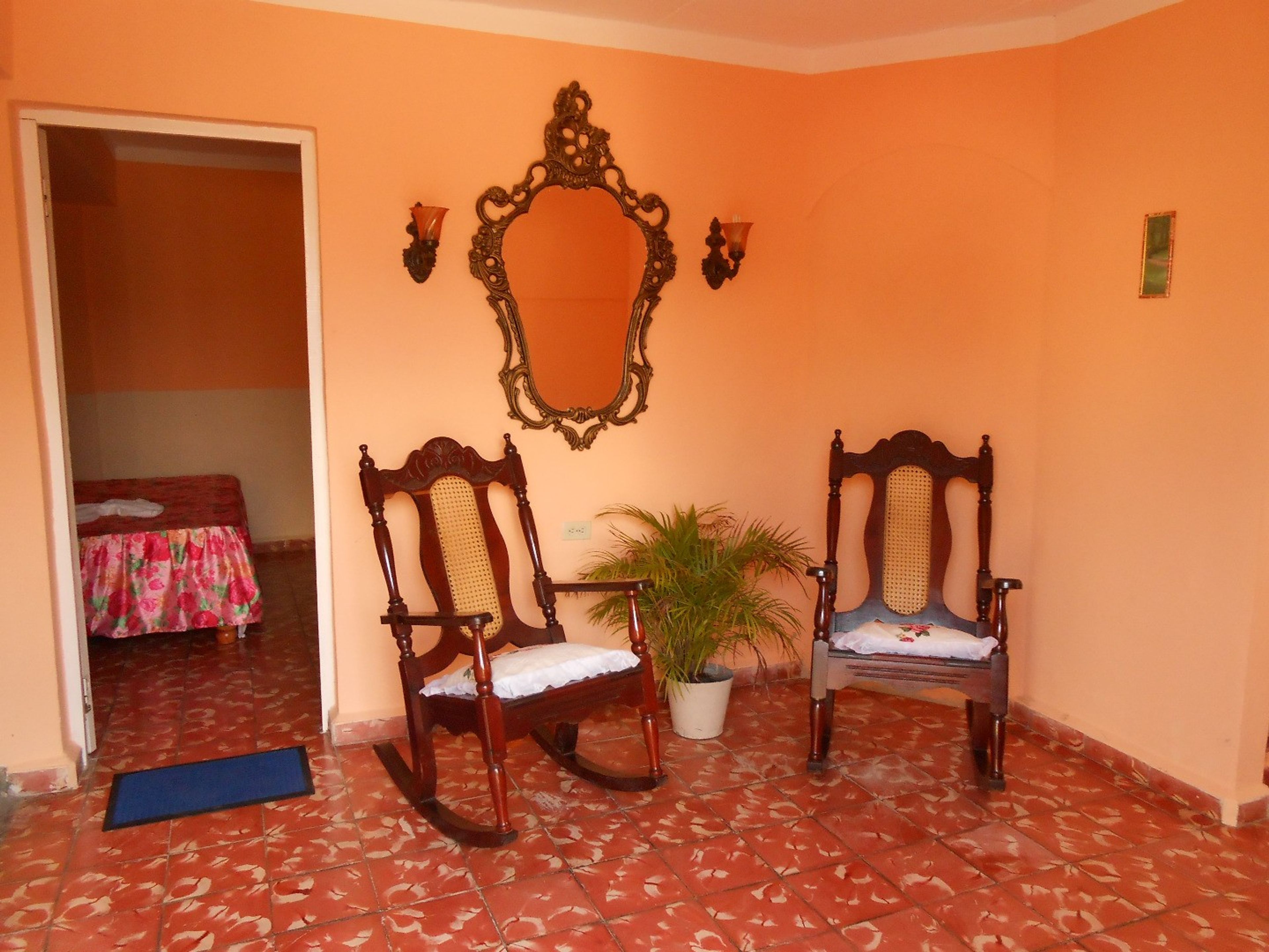 Hostal Kenia y Yosnel, PLAYA GIRÓNHouse's terrace view
