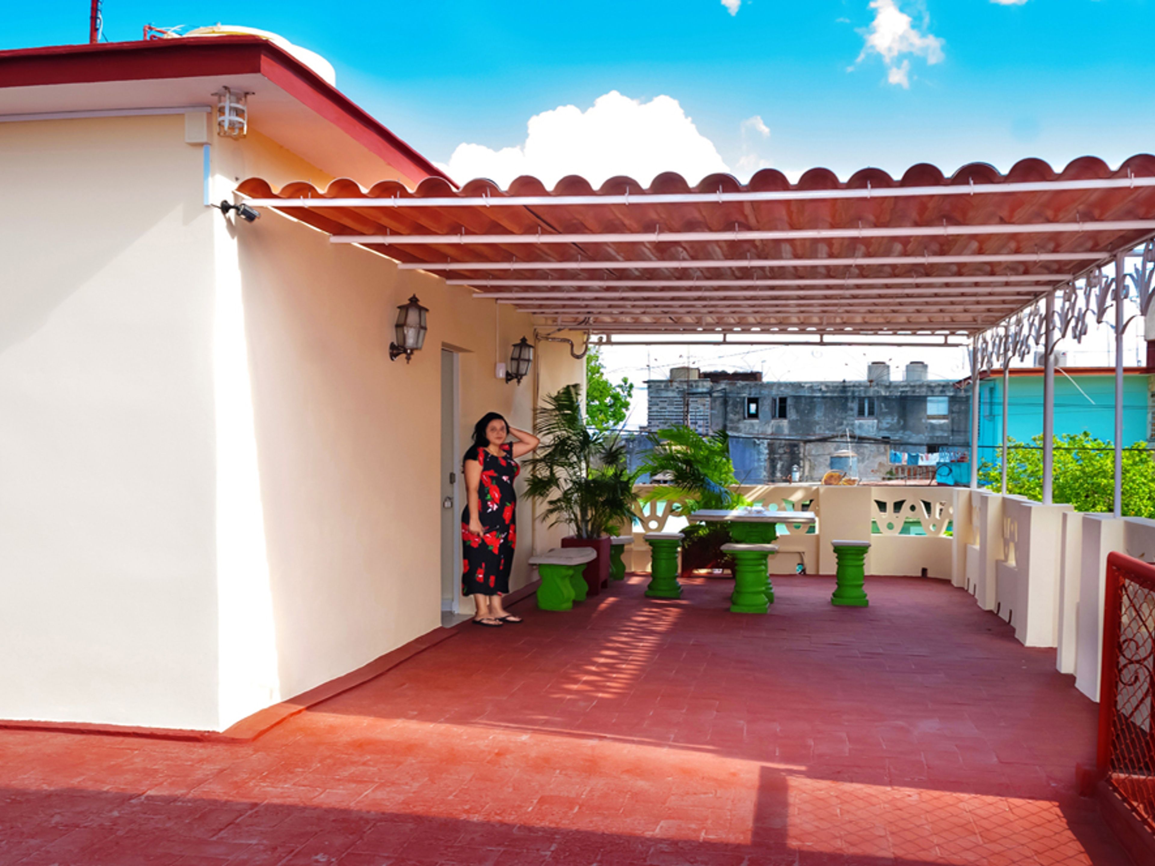 Casa Yanet, HEREDIA, No. 199House´s terrace view
