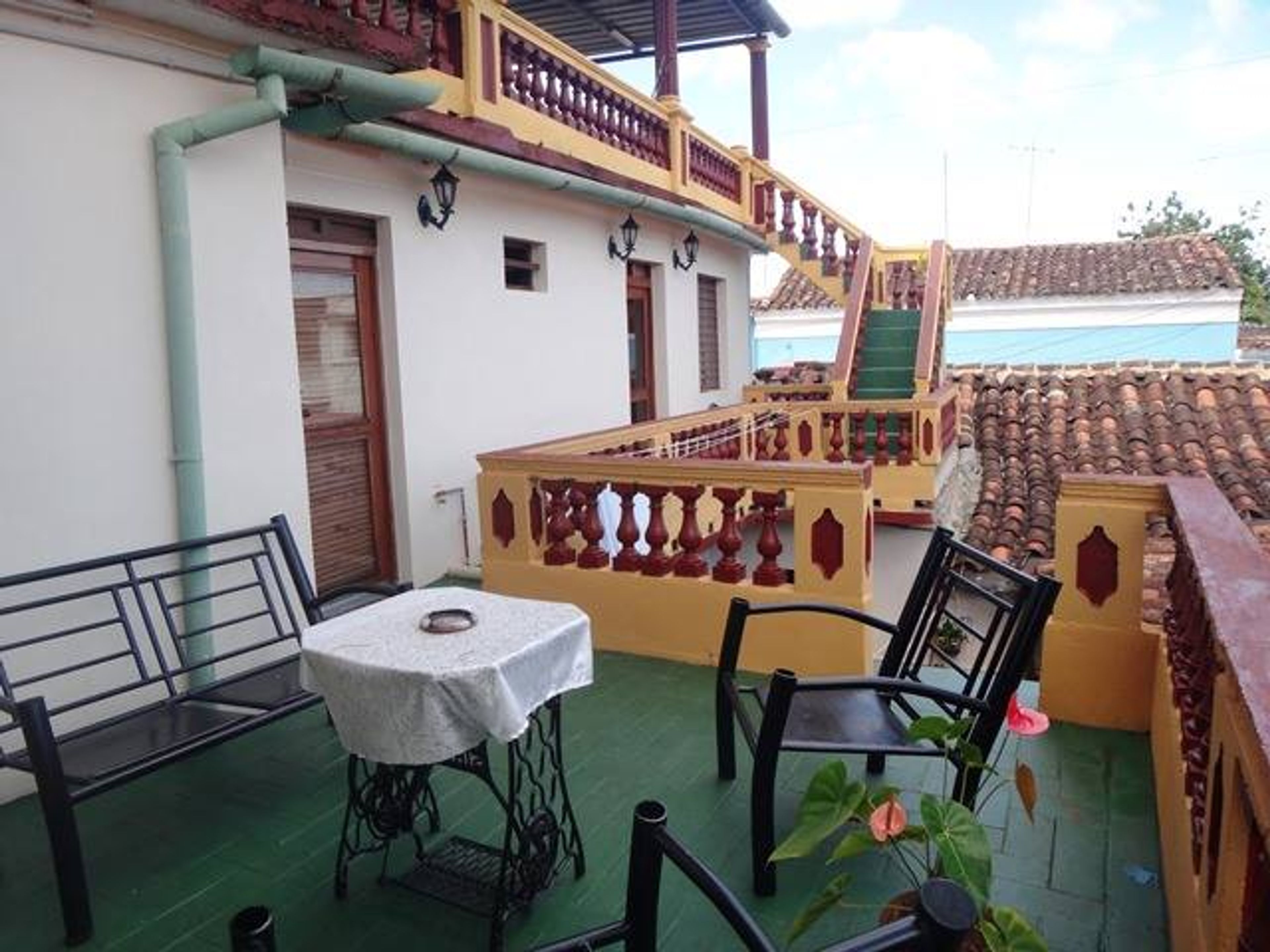 Hostal El Laberinto de Duarveras, PI Y MARGALL, No. 17House´s terrace view
