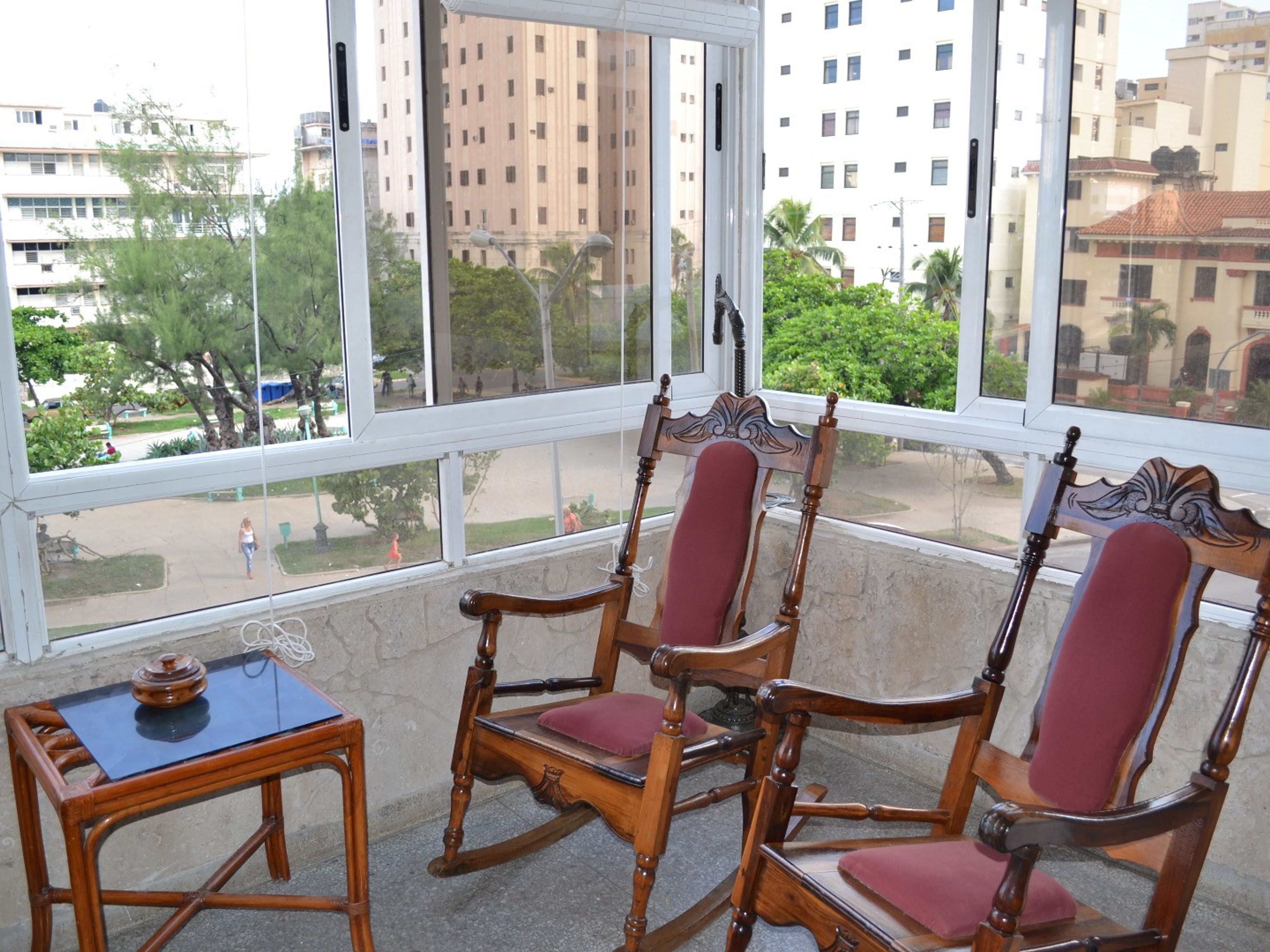 Vedado Centro Apartment, CALLE 15, No. 152Apartment's balcony view