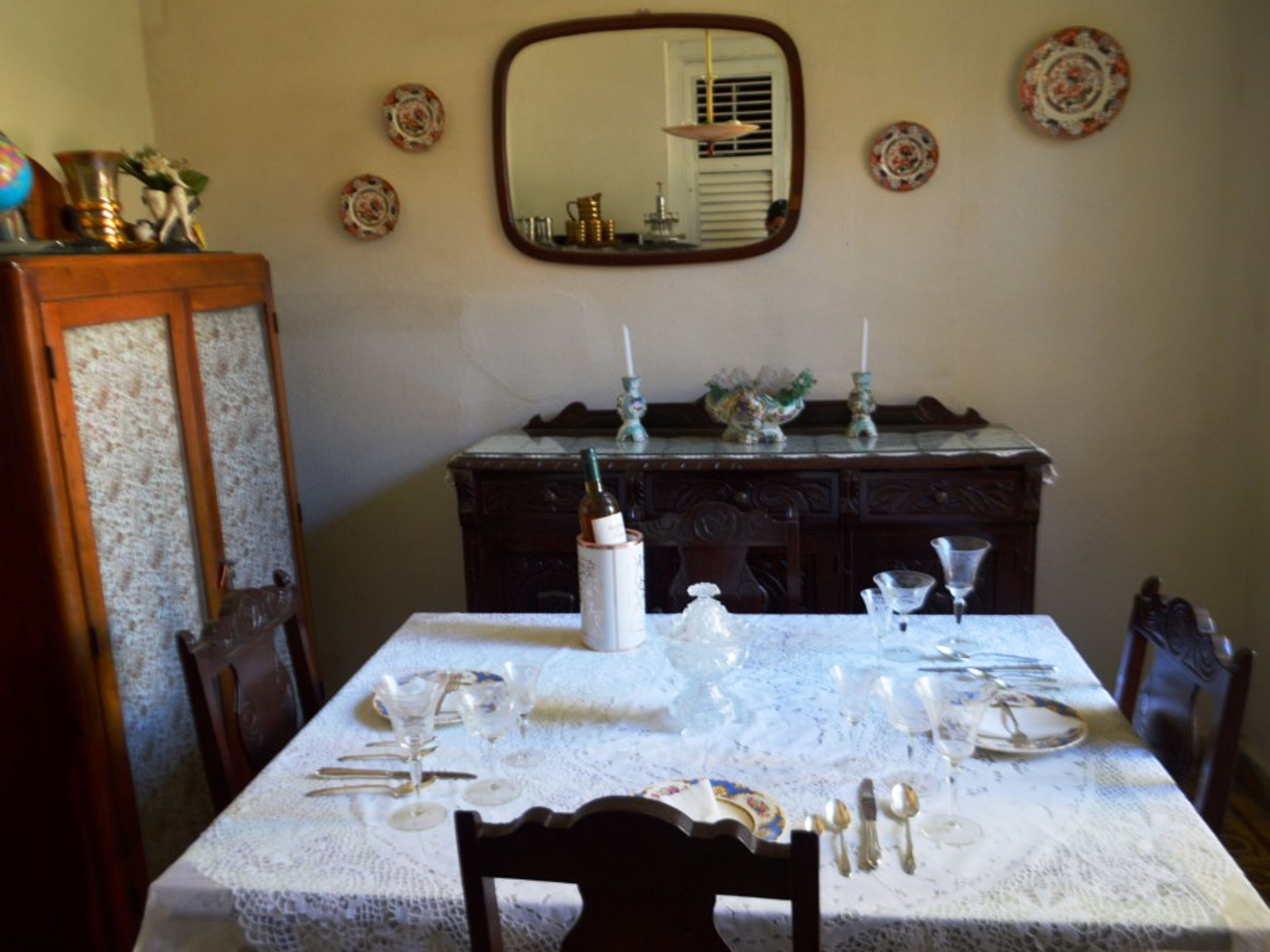 Casa Familia Escobar, JESÚS MARÍA (JOSÉ MARTÍ), No. 178House's dinning room