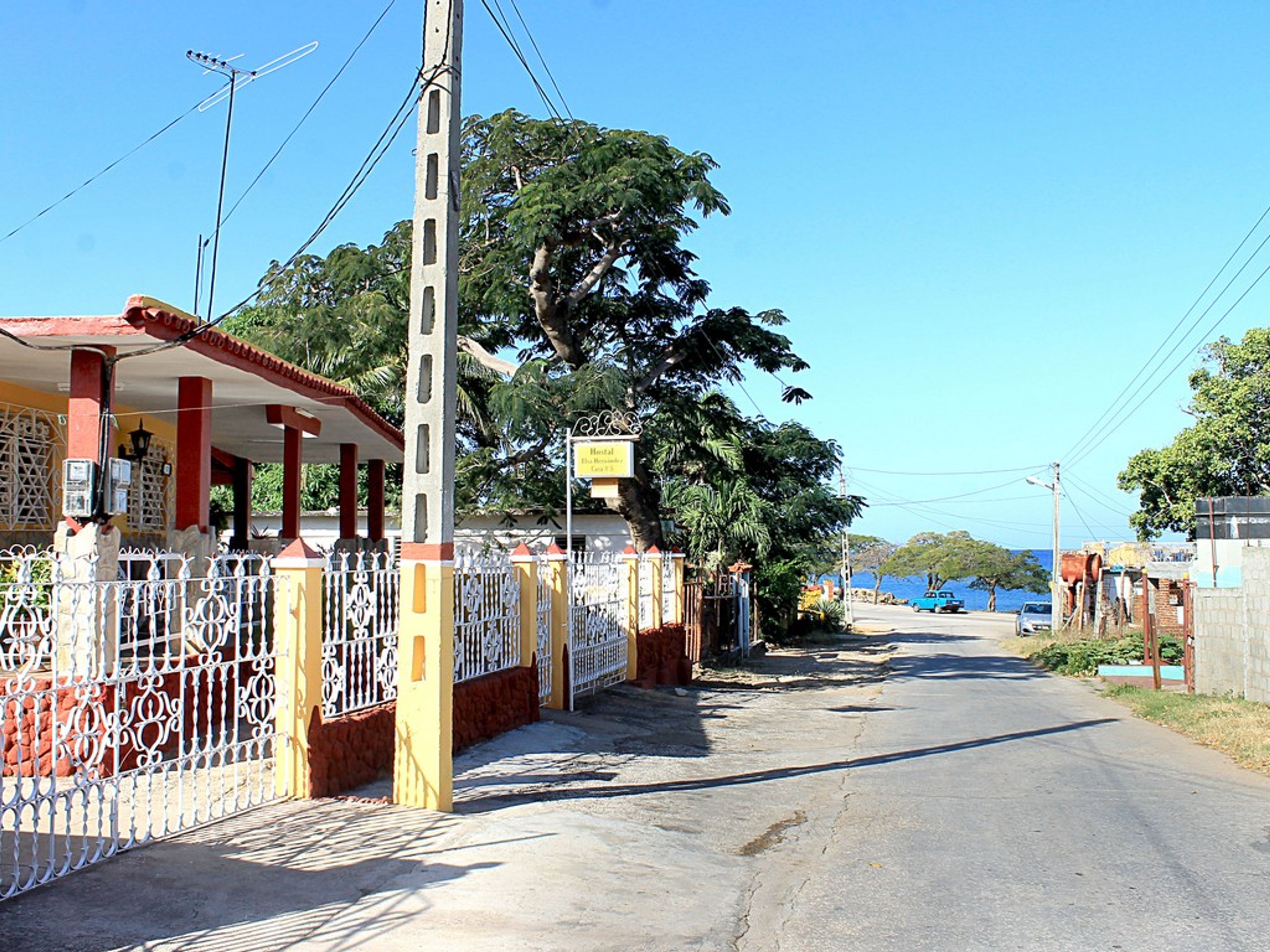Hostal Elsa Hernandez y Juan, AVE DEL MAR, No. 5 - La Boca town and house's panoramic view