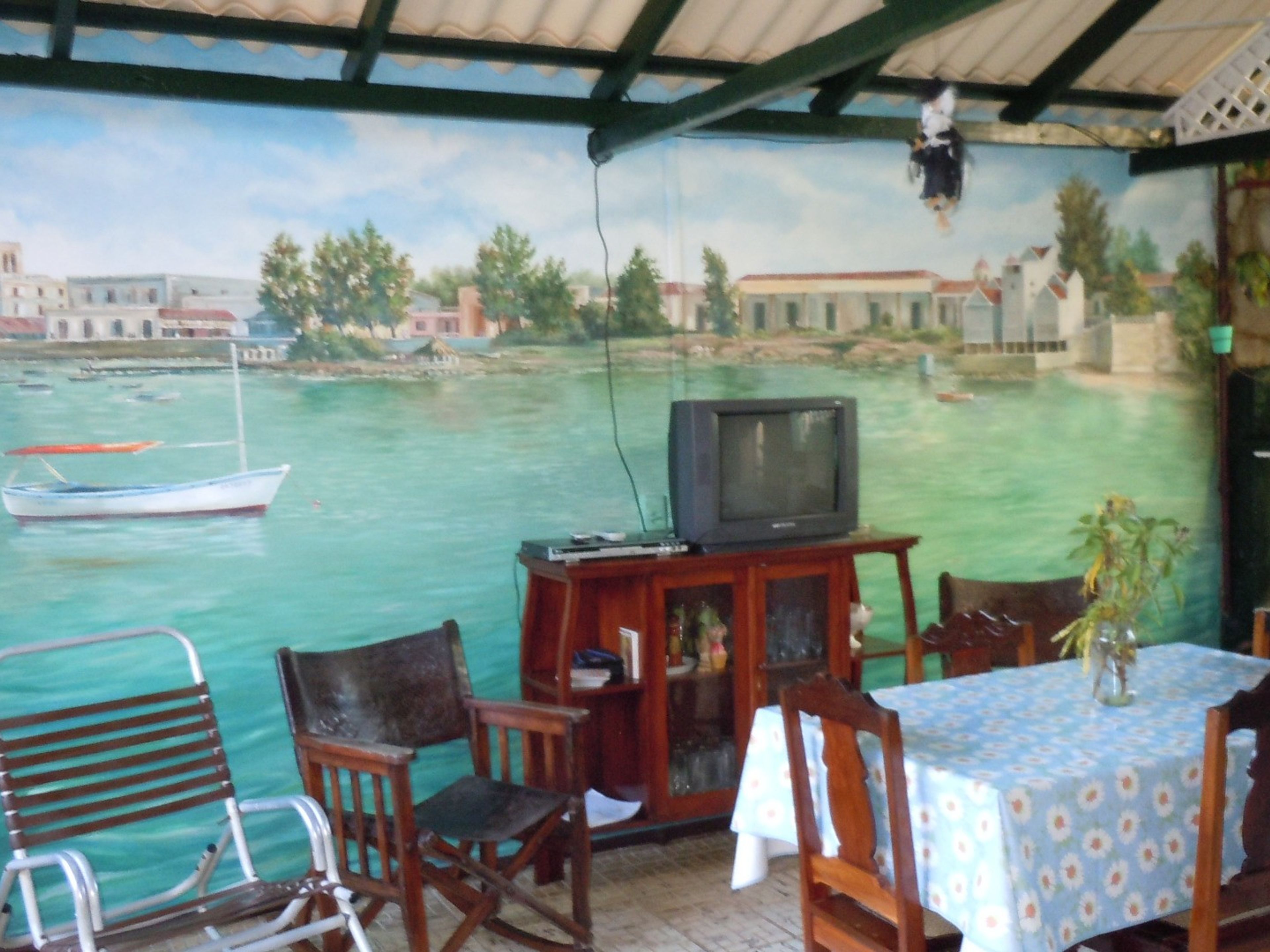 Hostal Los Hermanos, CÉSPEDES, No. 13House's terrace view