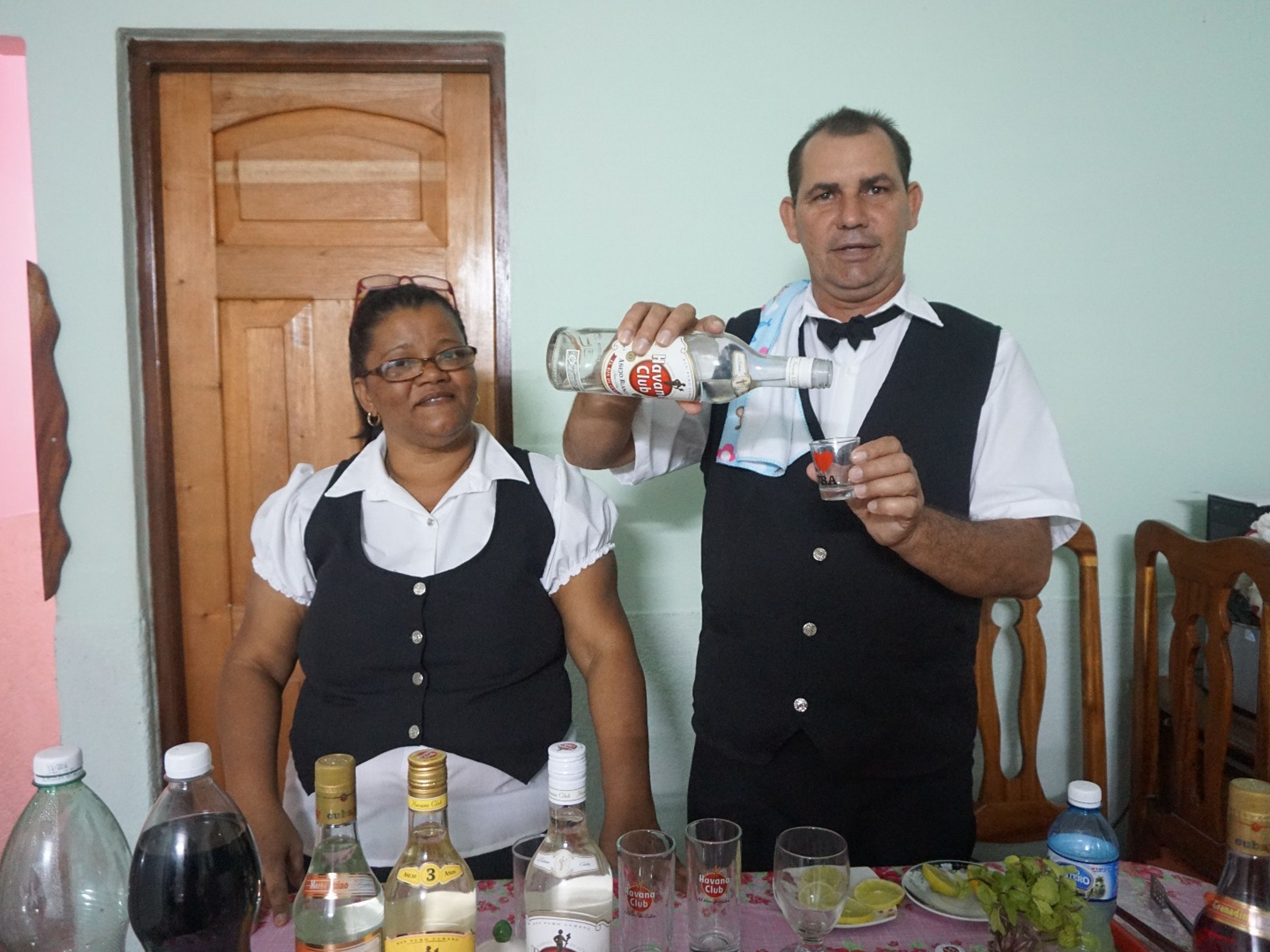 Casa Bertica y Noel, CALETÓNMs. Berta Estevez and Mr. Noel Serrano, the owners of the house