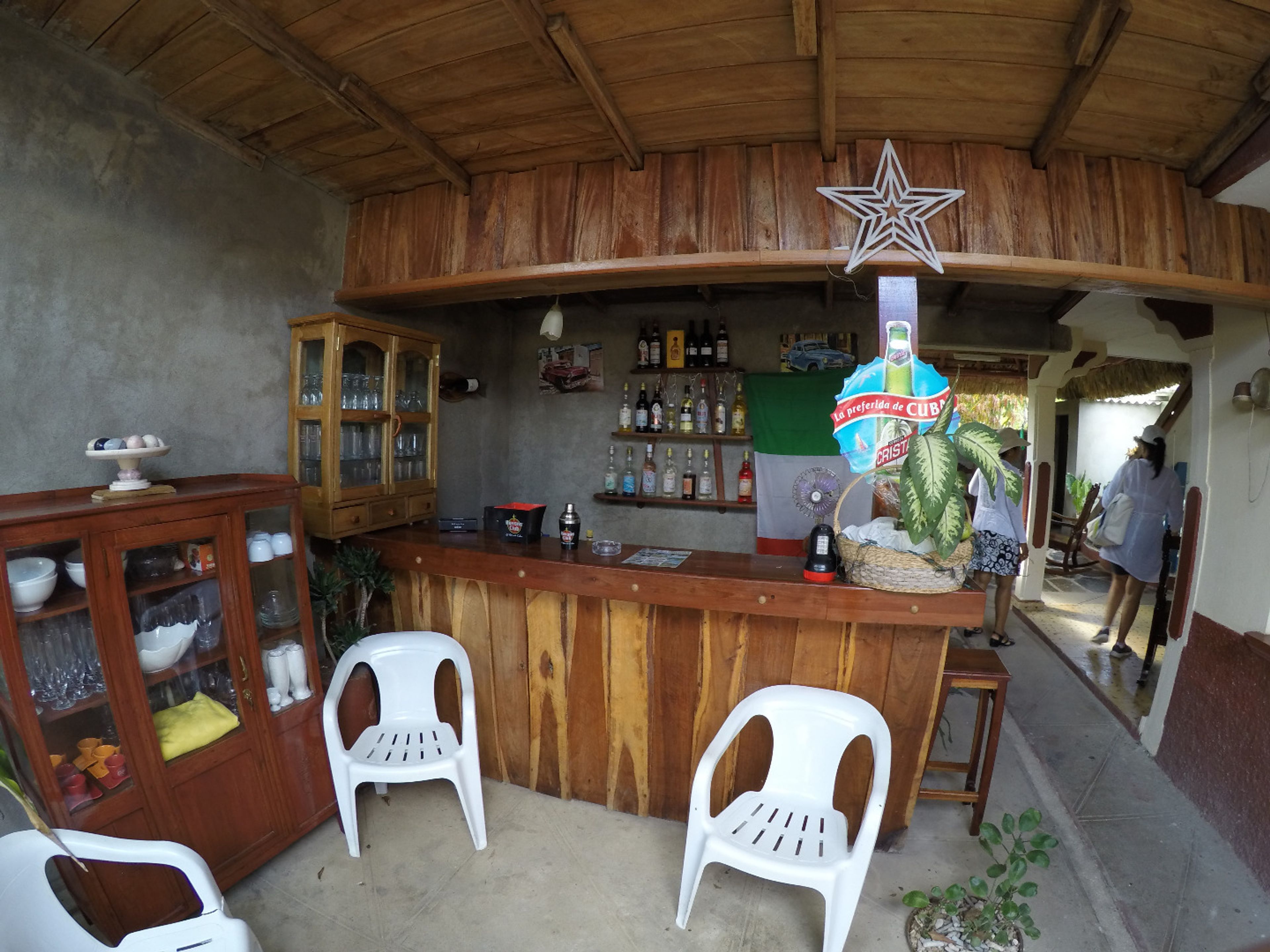 Casa Carballo y Maydi, PLAYA GIRÓNHouse's bar view