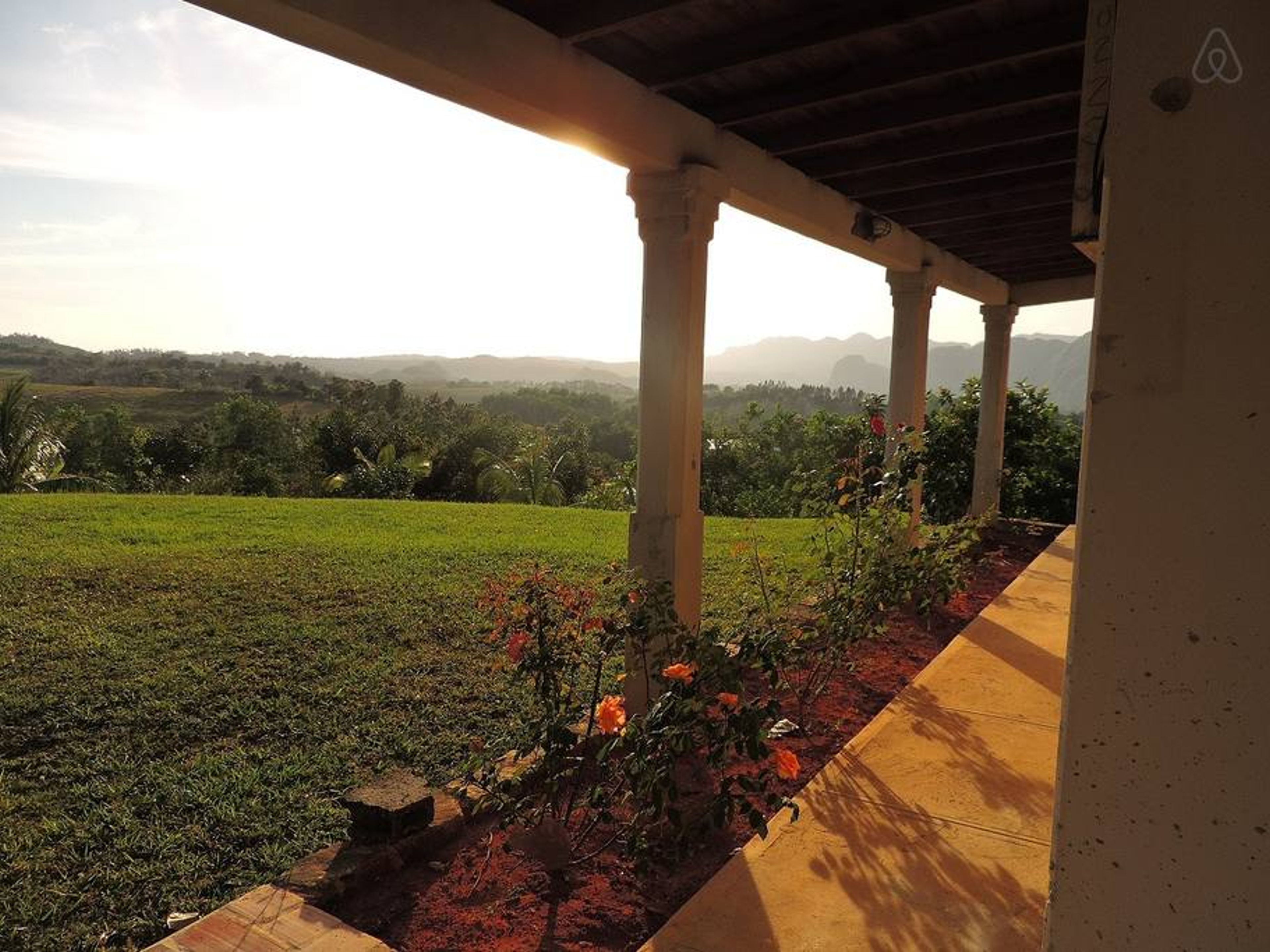 Casa El Balcón del Ermitaño, CARRETERA A LA ERMITA, No. 9-AHouse´s patio view