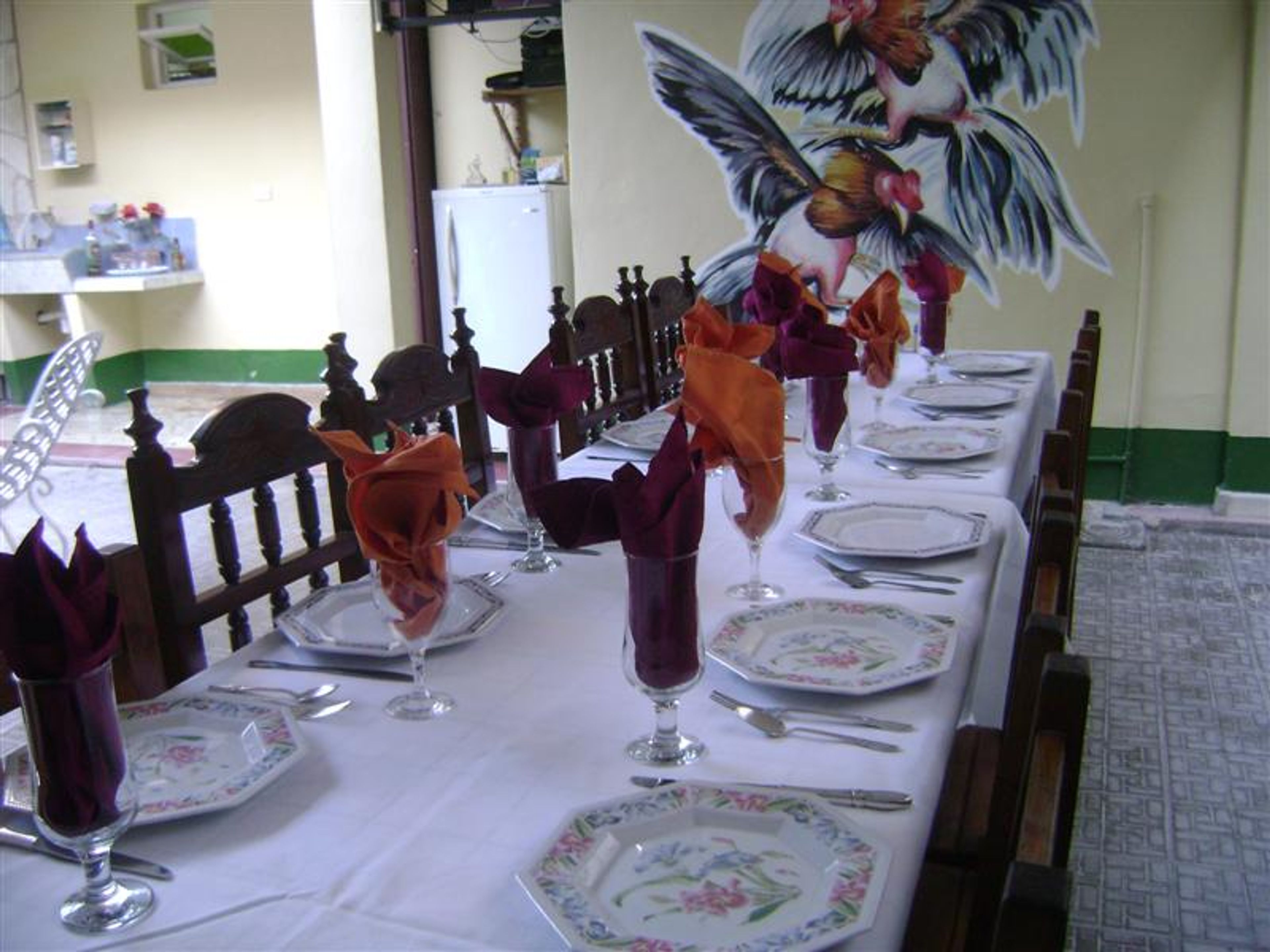 Hostal La Muralla, JOAQUÍN AGÜERO, No. 77-AHouse dinning room
