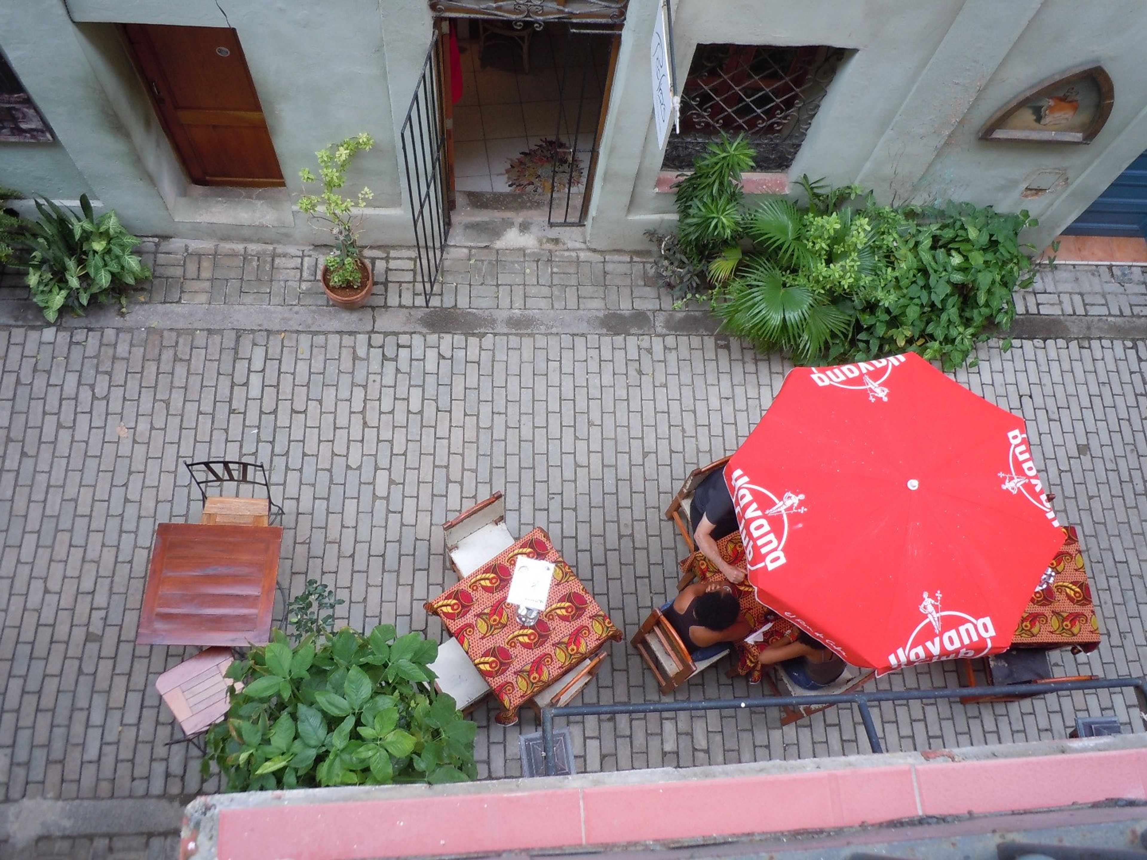 Casa Yaqui, PEÑA POBRE, No. 52Old Havana view from apartment's balcony