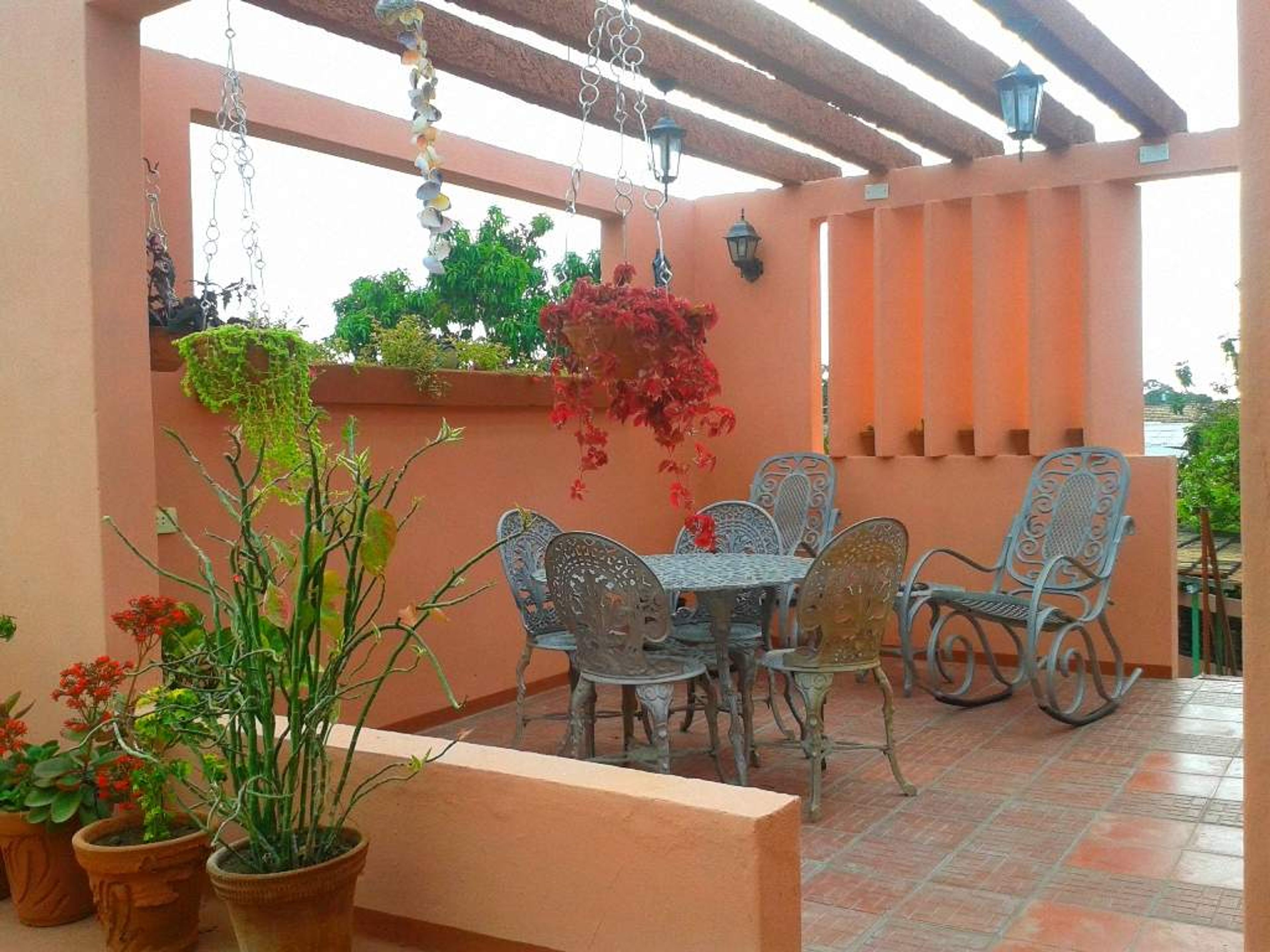 Hostal - Restaurante La Rosa, REAL, No. 145-BHouse´s terrace view