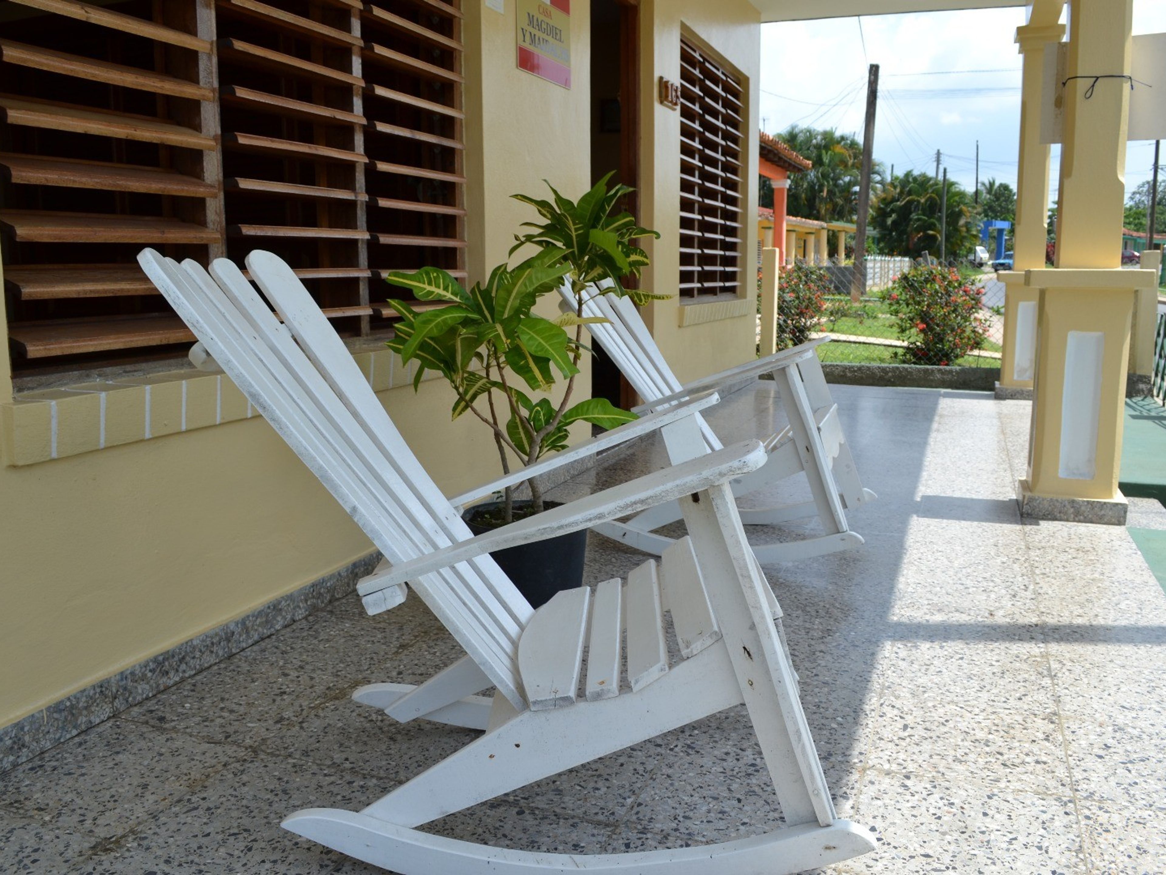 Casa Magdiel y Maidalys, RAFAEL TREJO, No. 165 - House terrace view