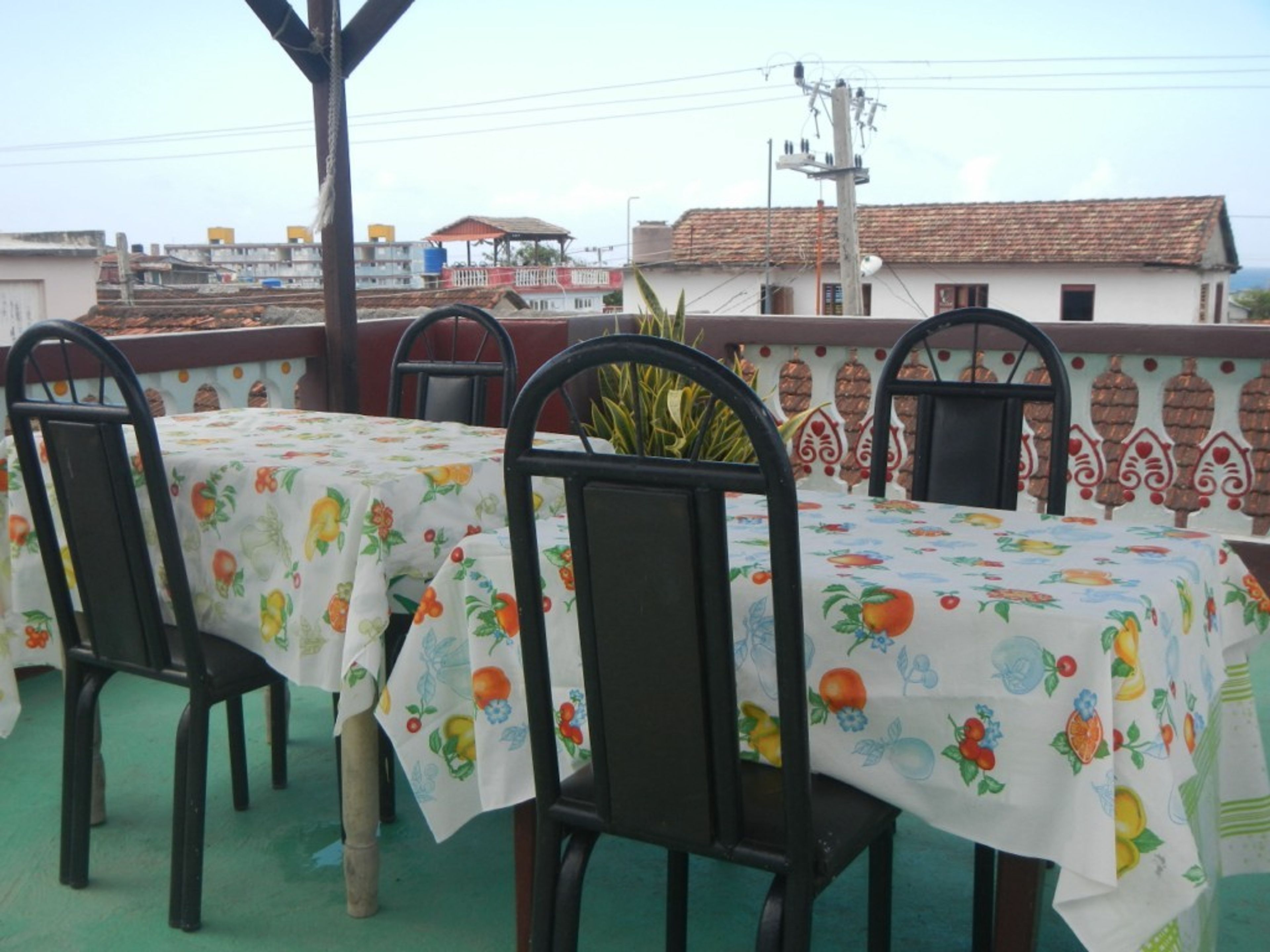 Casa Colonial Carmen Vernier, JOSÉ MARTÍ, No. 28House terrace view