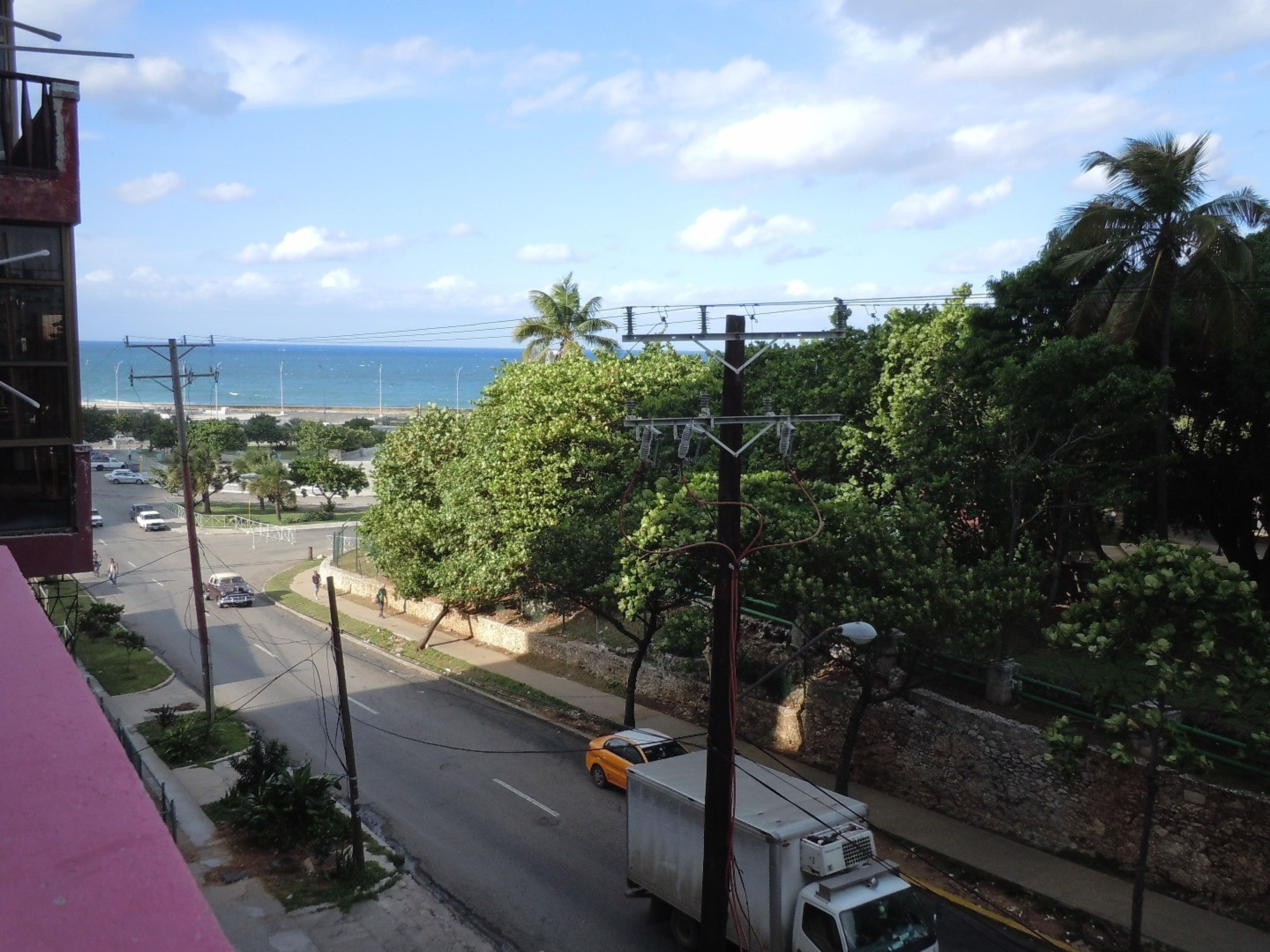 Casa Manuel Martínez y Aracely, CALLE 21, No. 4Apartment's balcony with sea view