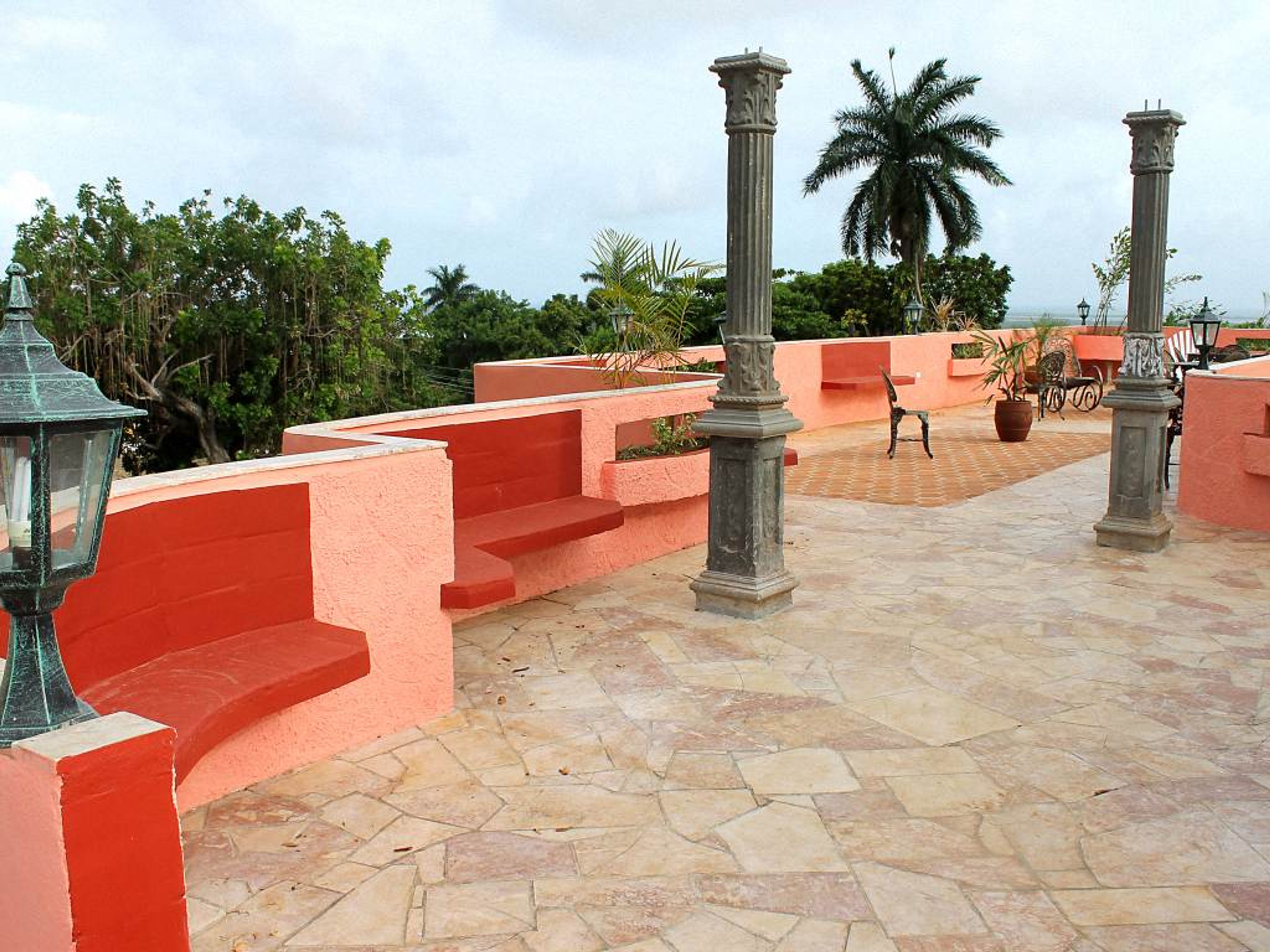 Hostal Las Cuevas, BUEN RETIRO, No. 75House's terrace view with Trinidad old city view