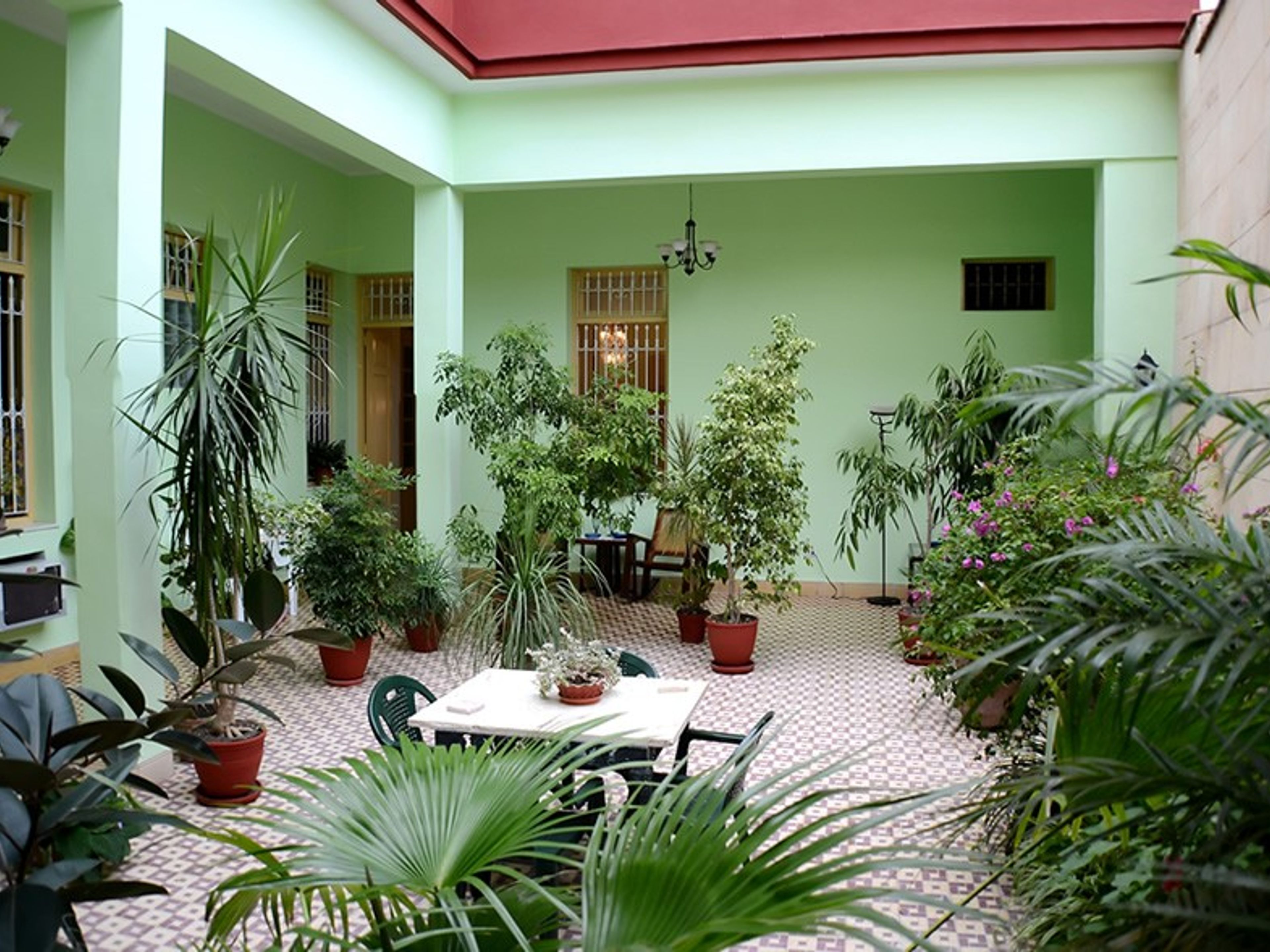 Hostal Casa Francisco, JULIO JOVER, No. 32House's inside patio view