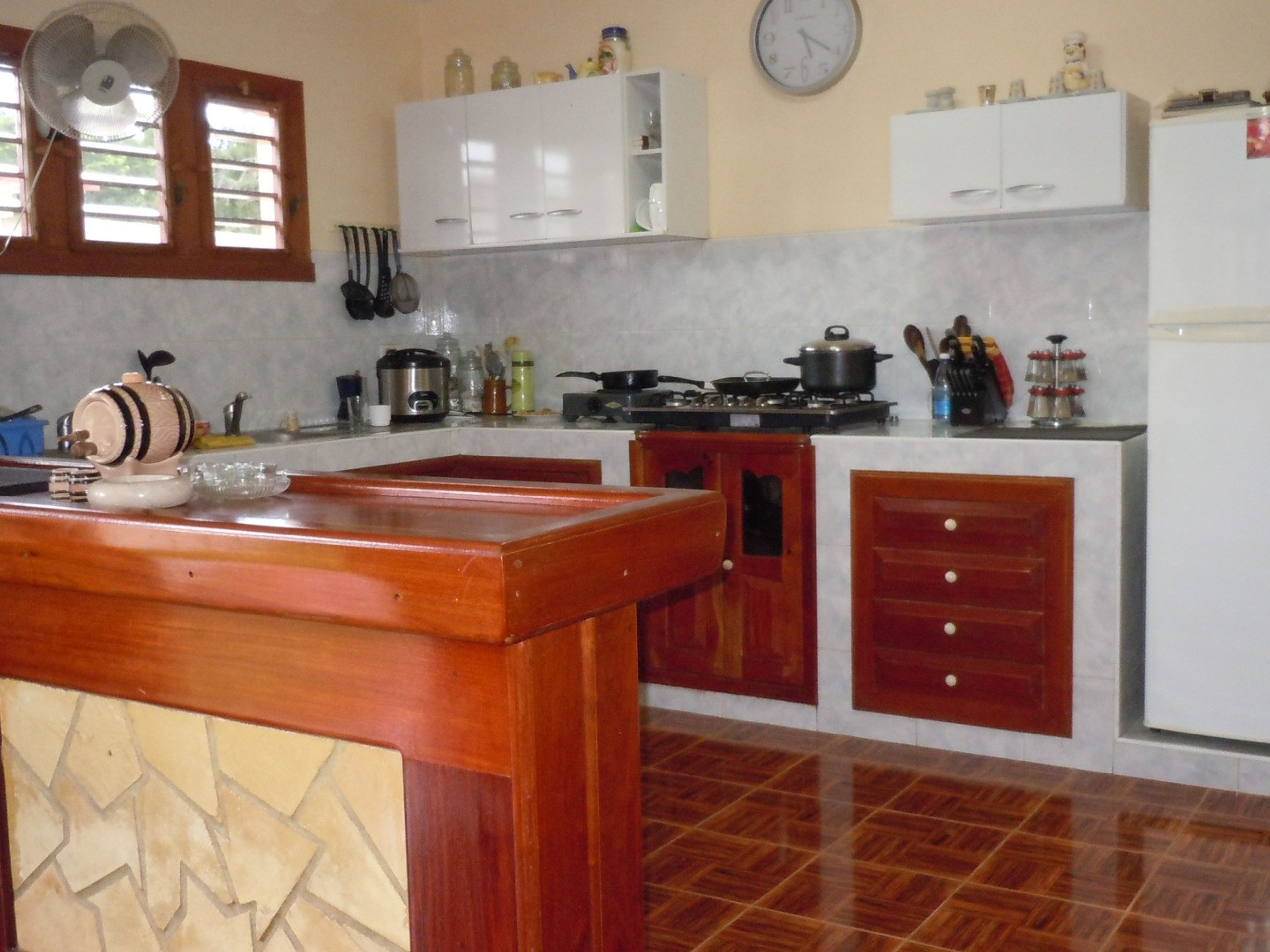 Casa de Lidia y Julito, PLAYA GIRÓNHouse's kitchen view