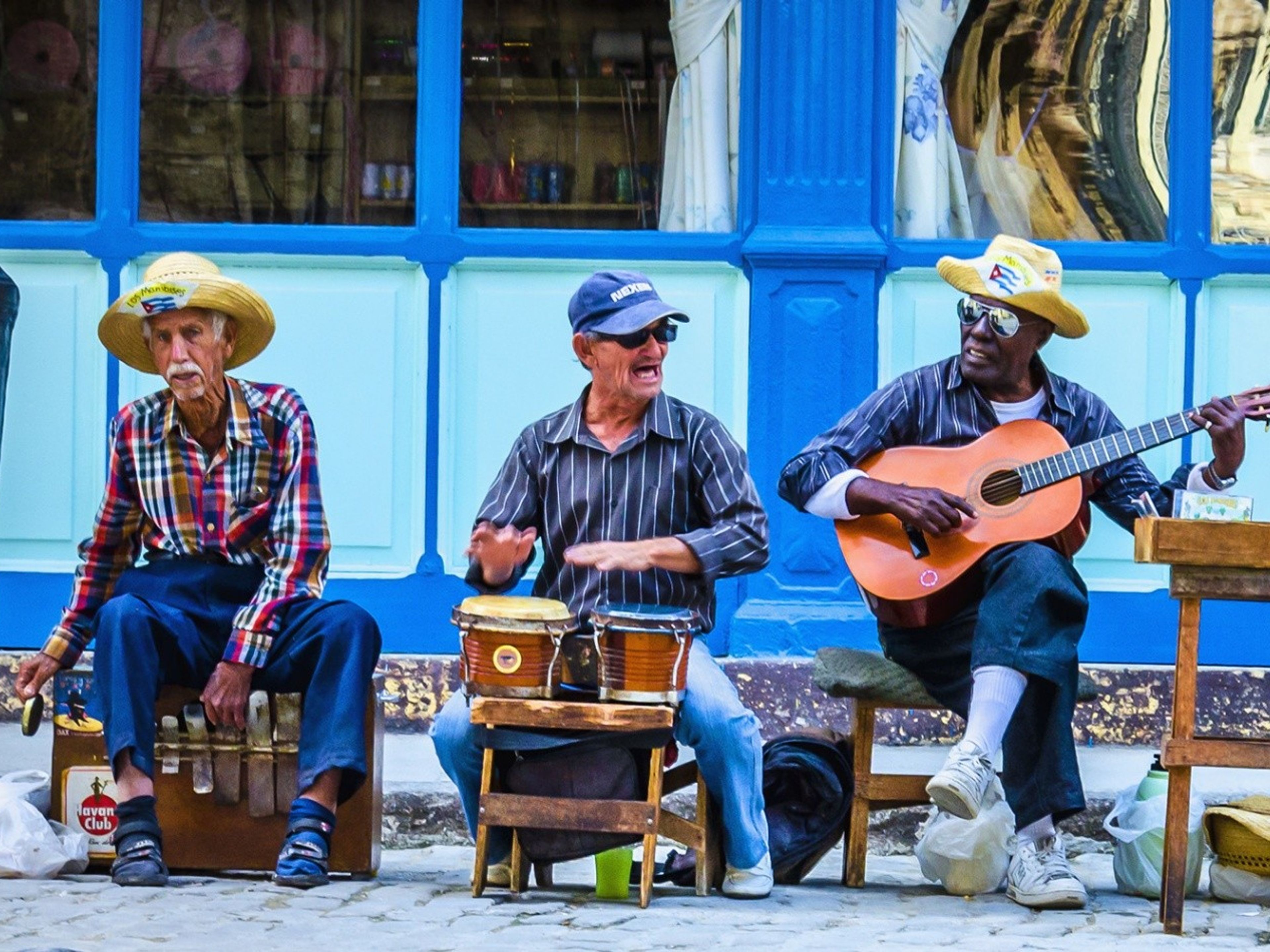 Traditional cuban music at Obispo street in Old Havana city