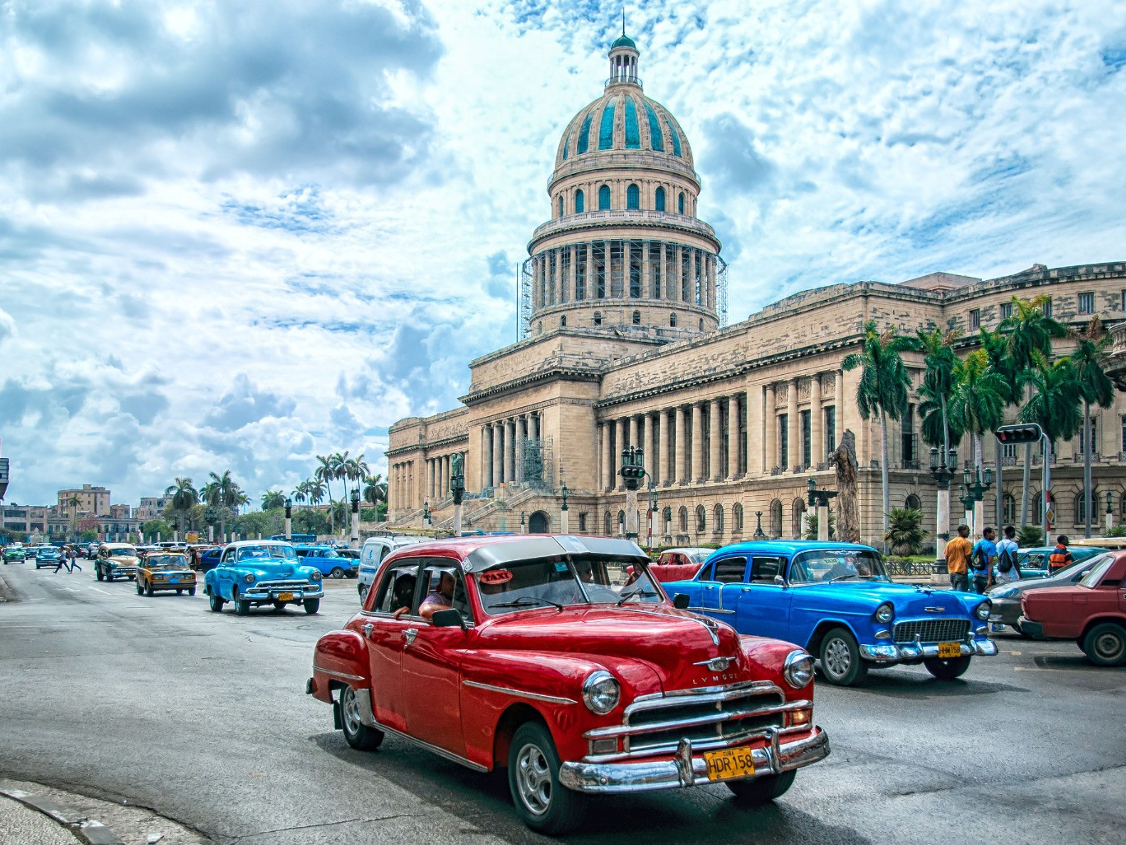 The Capitol of Havana panoramic view, Havana city