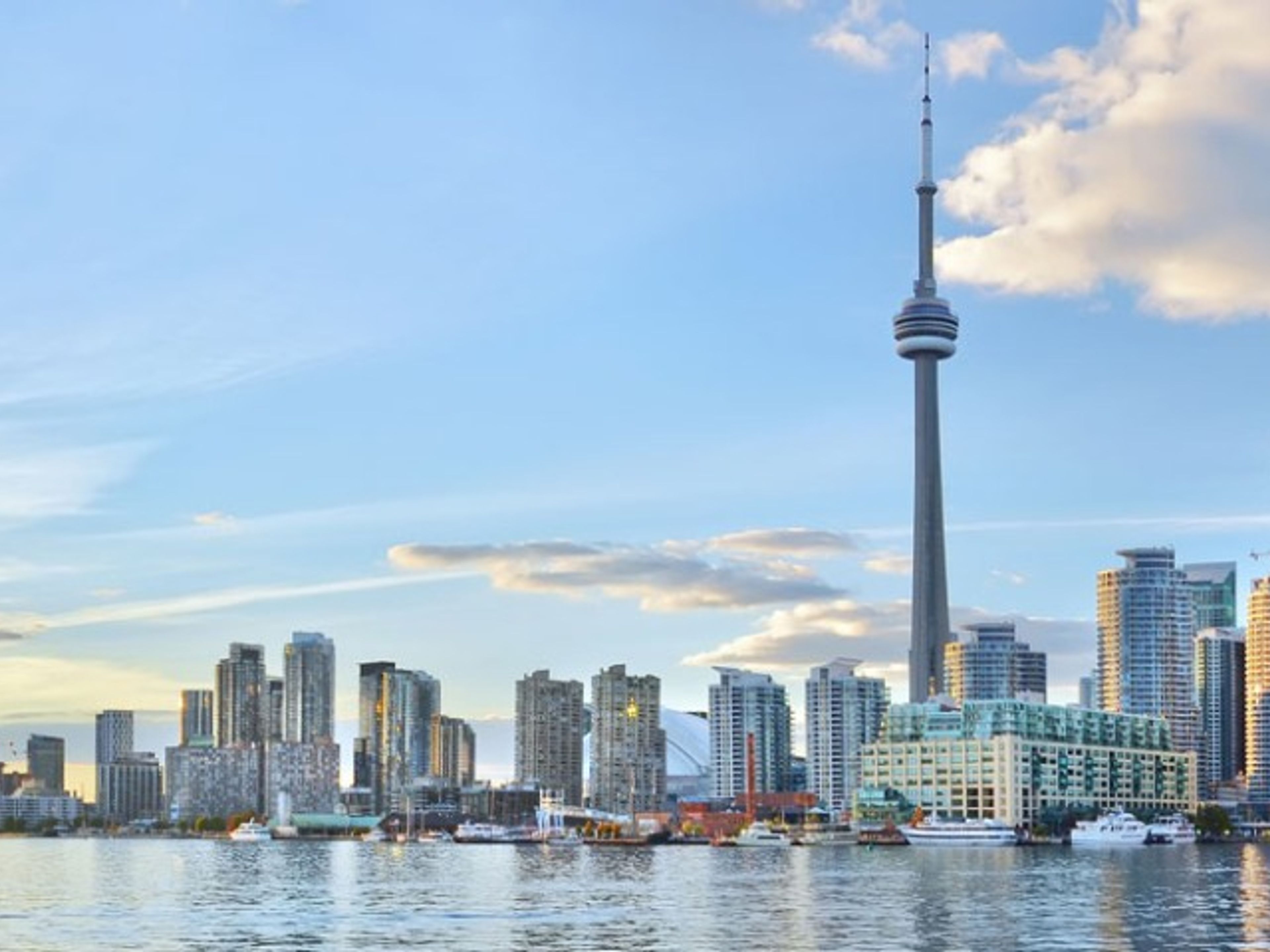 Toronto city panoramic view, TORONTO, Ontario province, Canada.