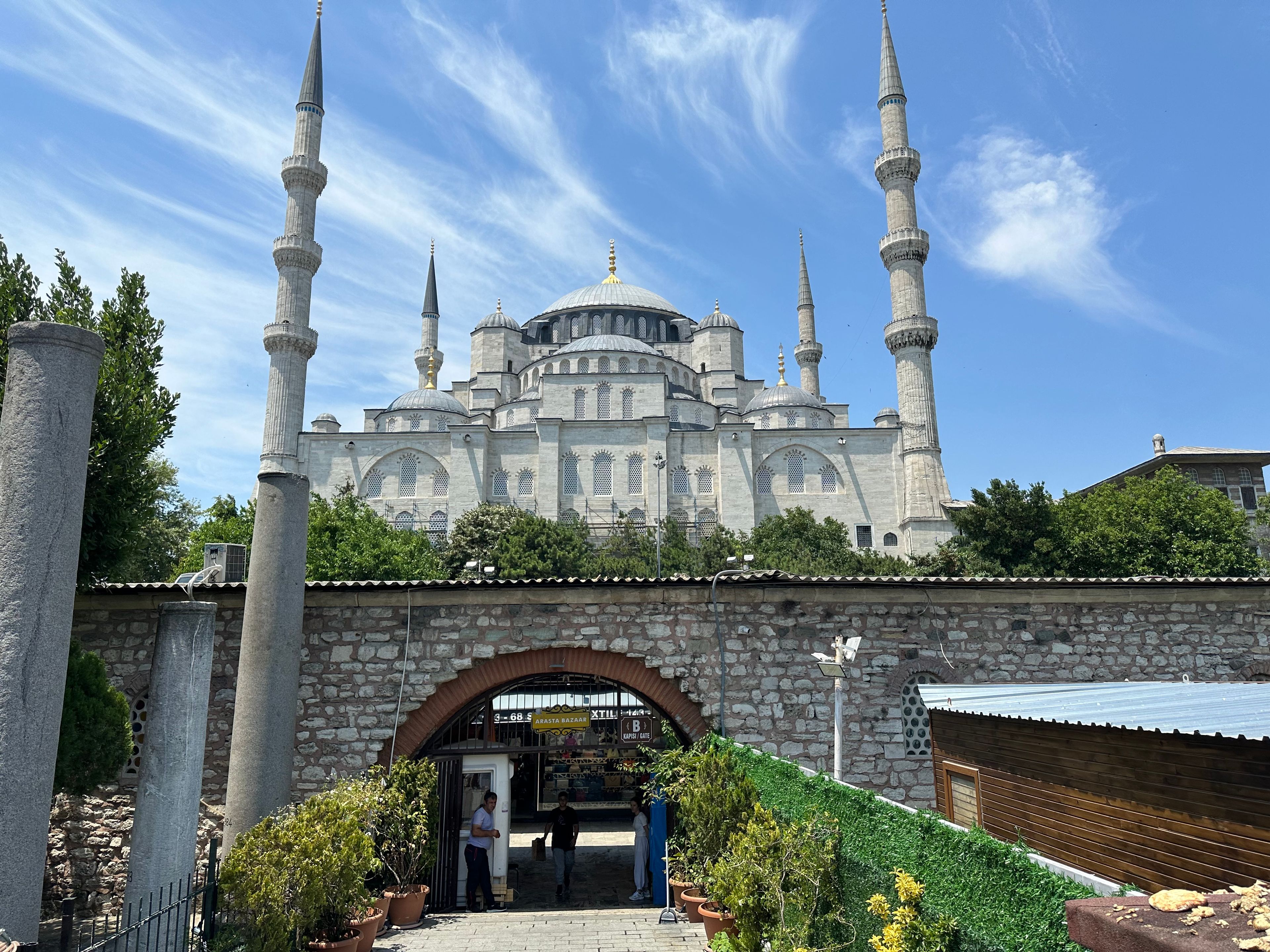 The Sultan Ahmed Mosque popularly known as the Blue Mosque, Istambul.