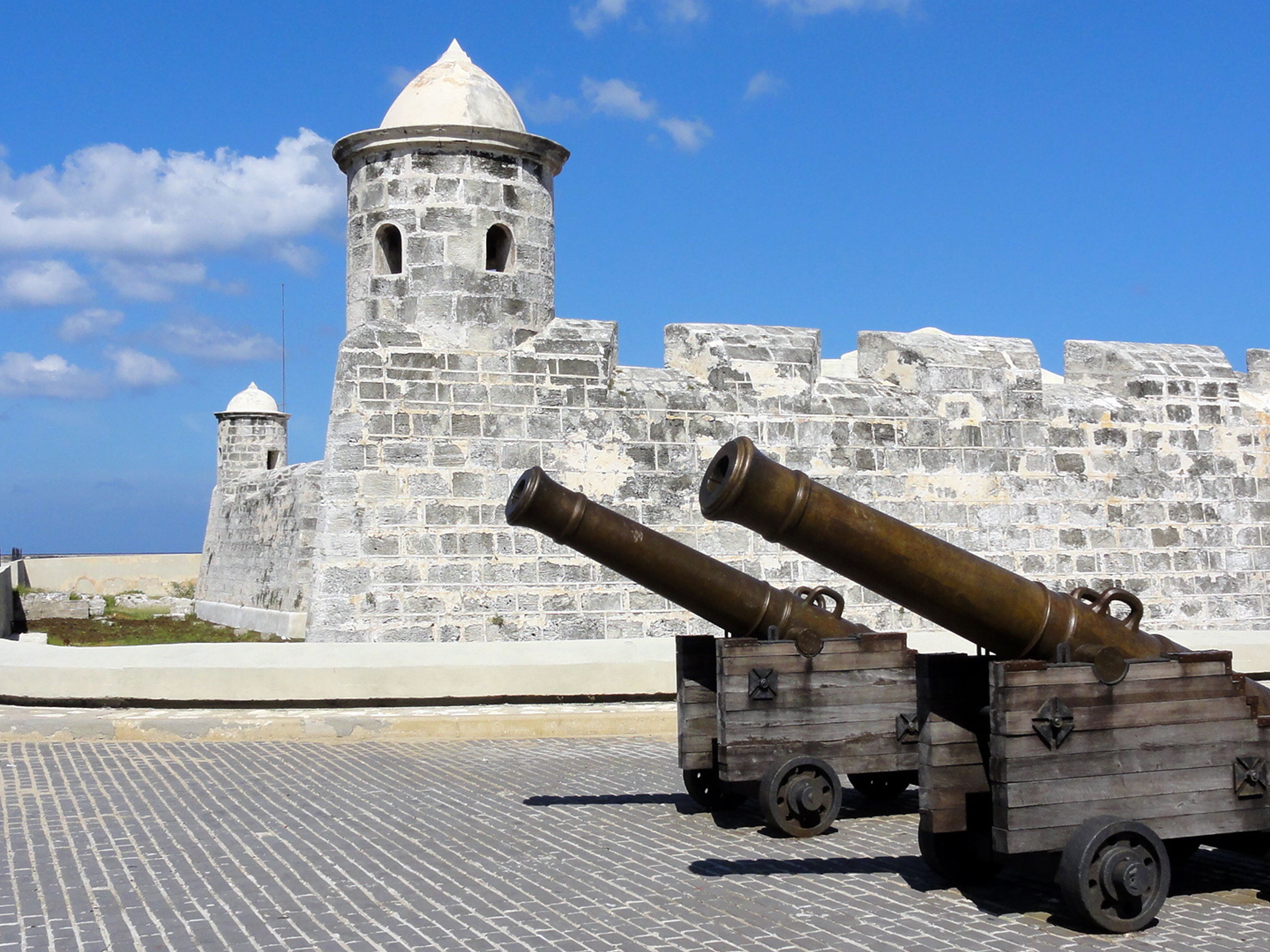 La Punta Castle panoramic view, Old Havana, Havana, Cuba.