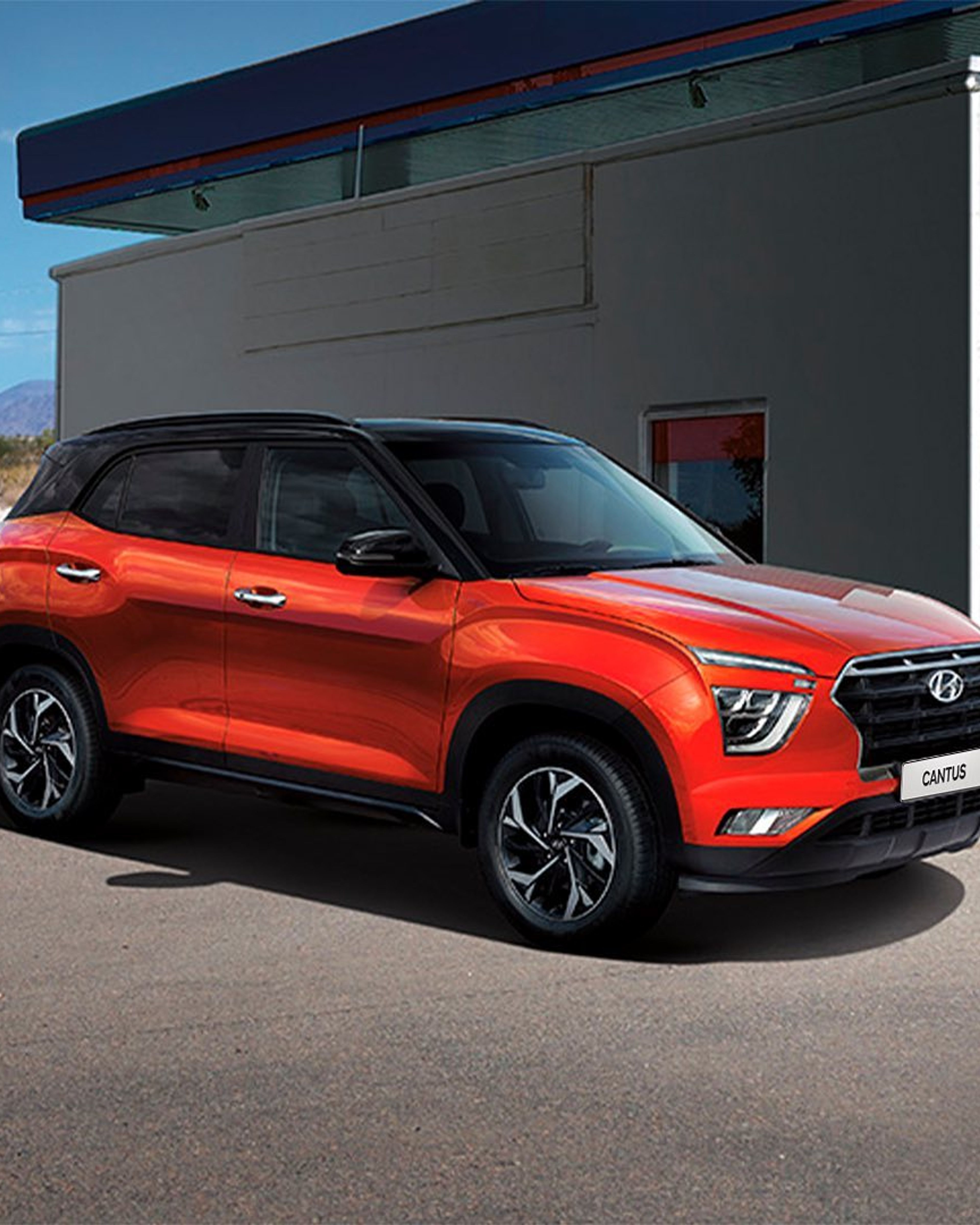 HYUNDAI CANTUS angular front exterior view