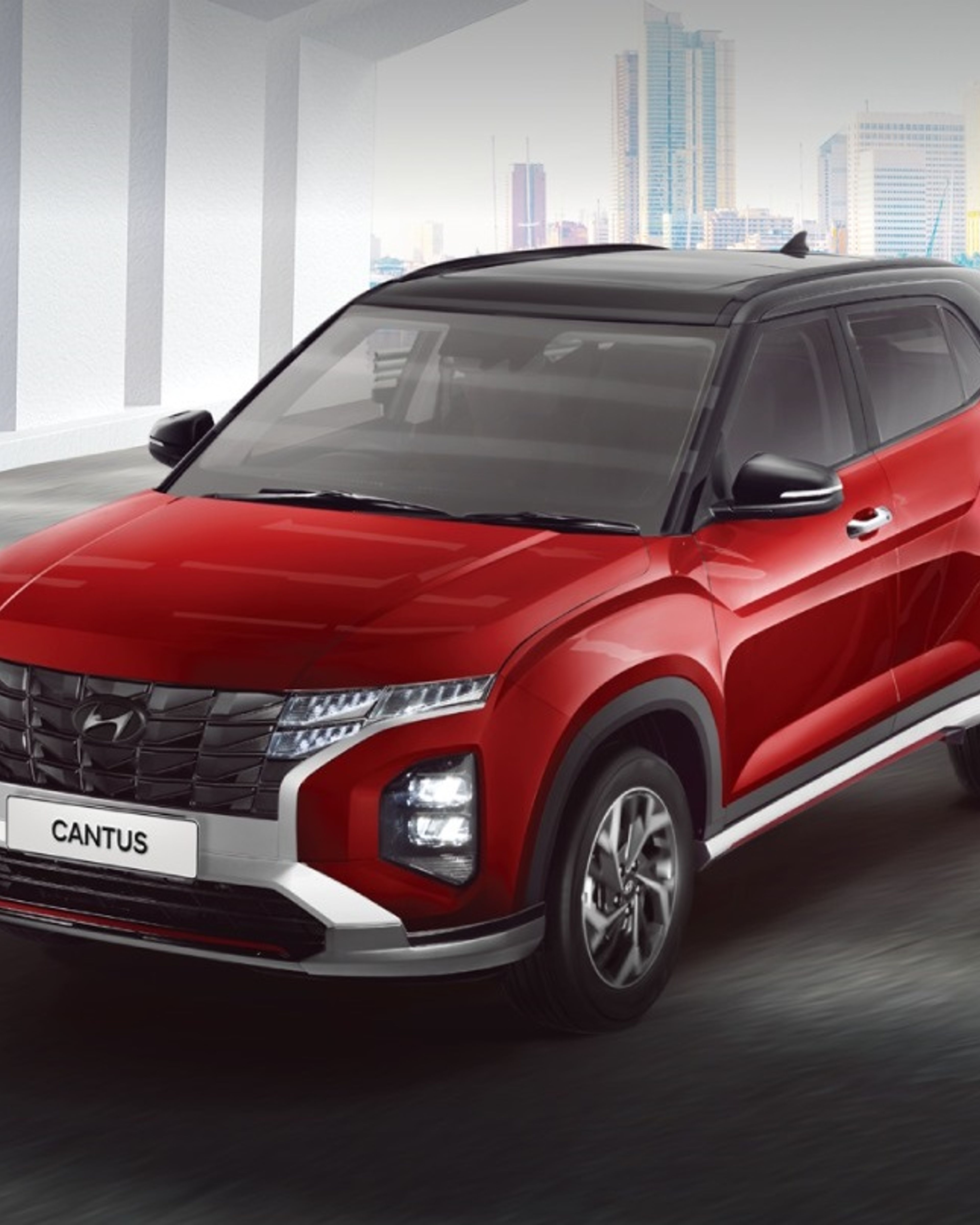 HYUNDAI CANTUS angular front exterior view