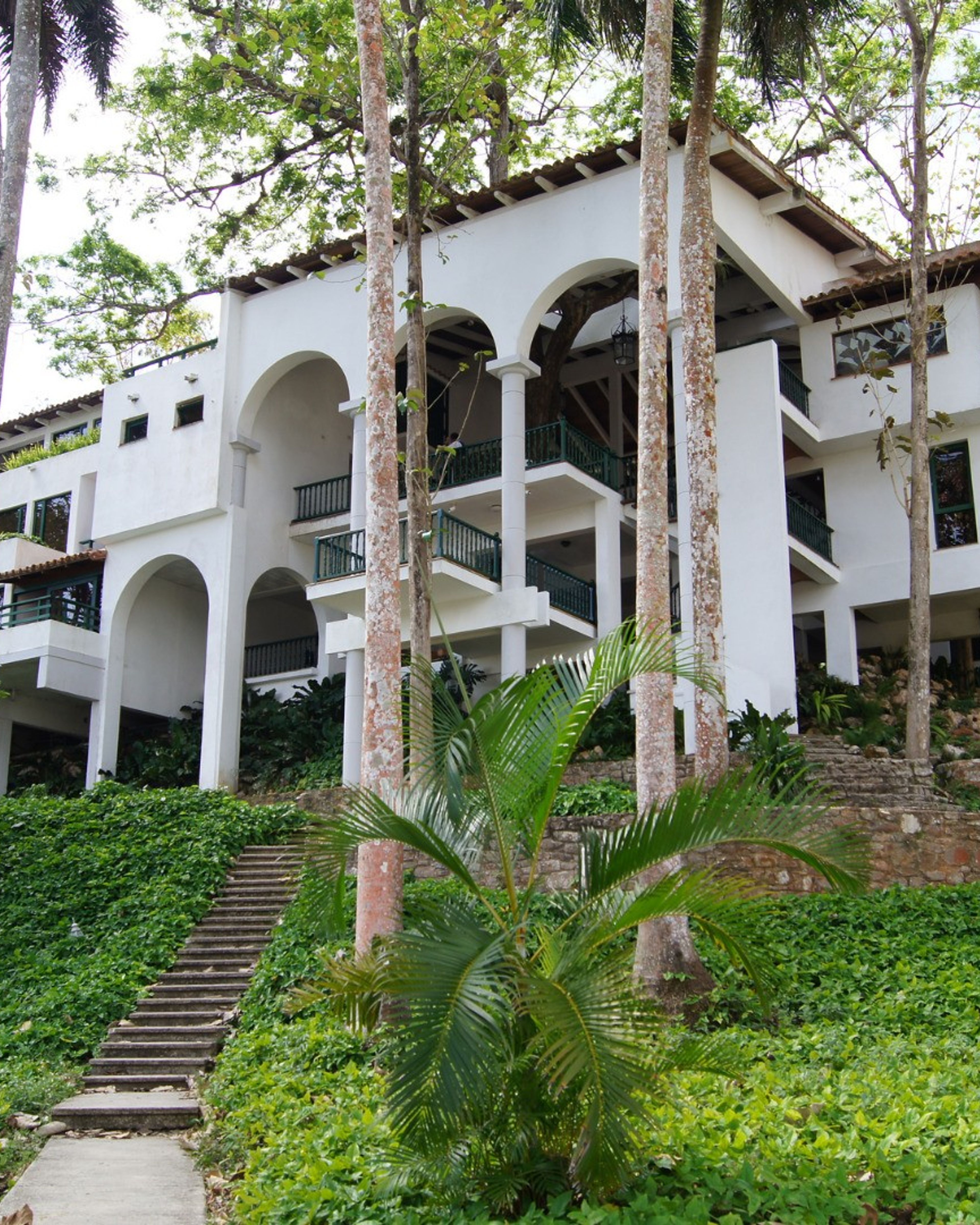 Panoramic hotel view