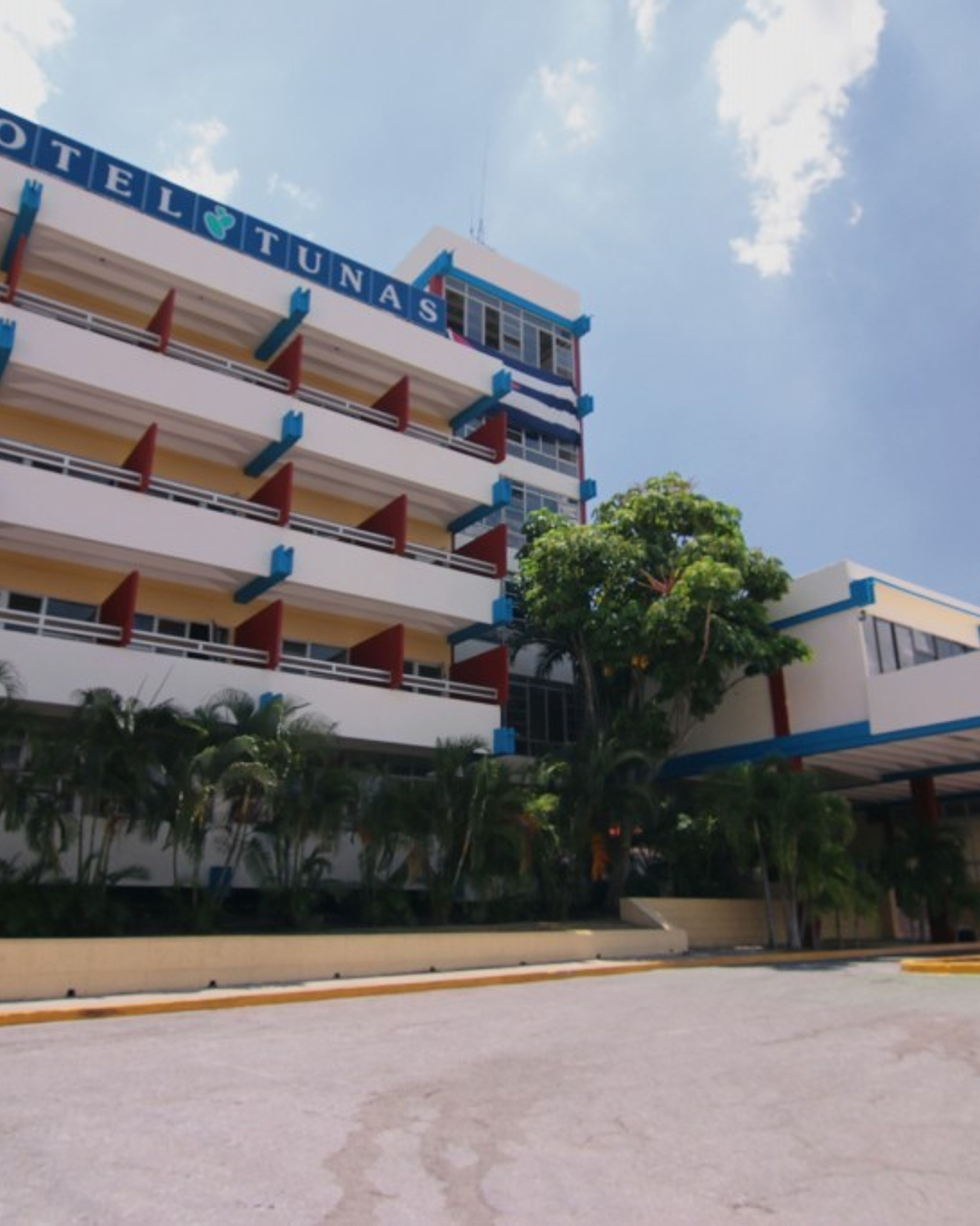 Panoramic hotel view