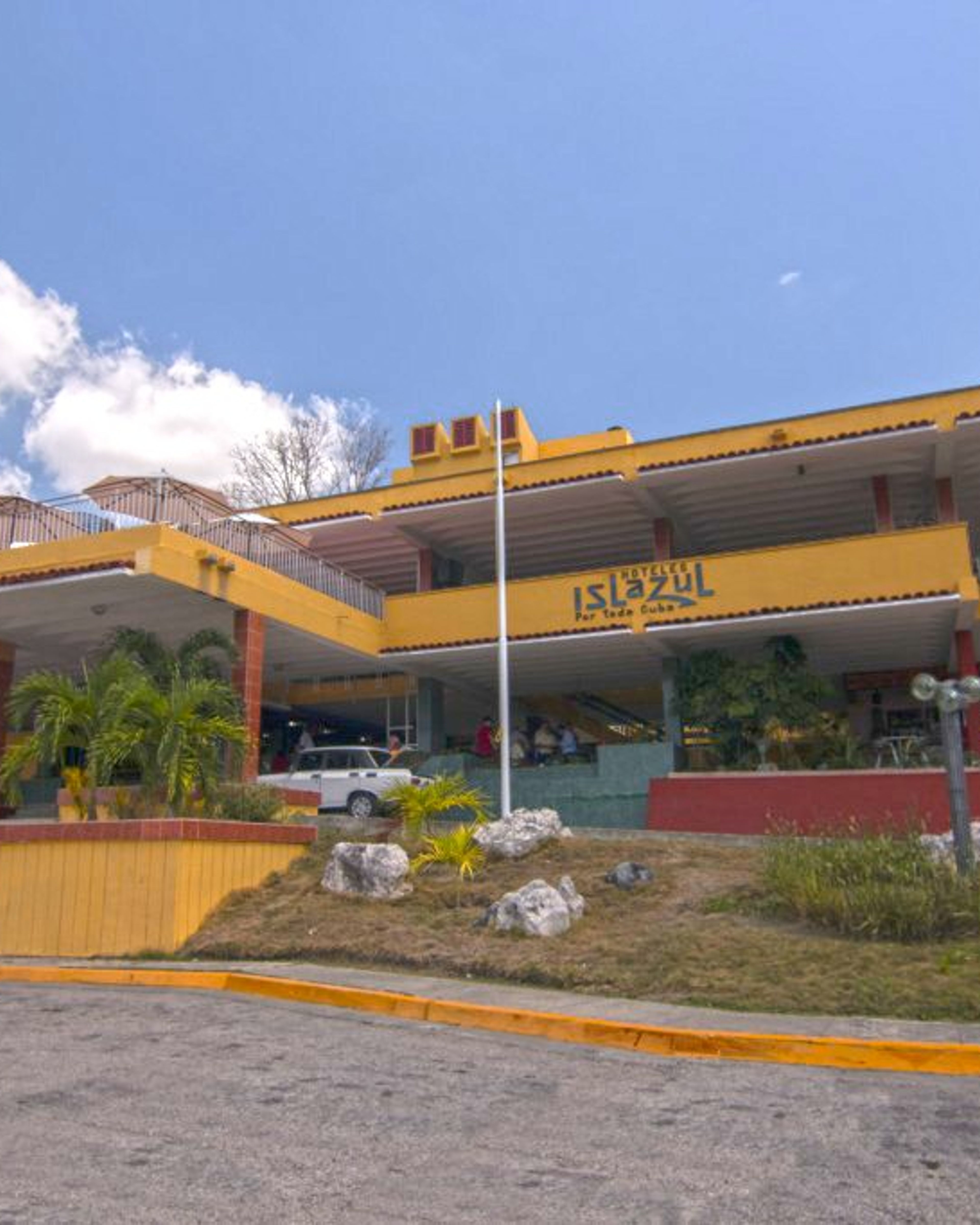 Panoramic hotel view