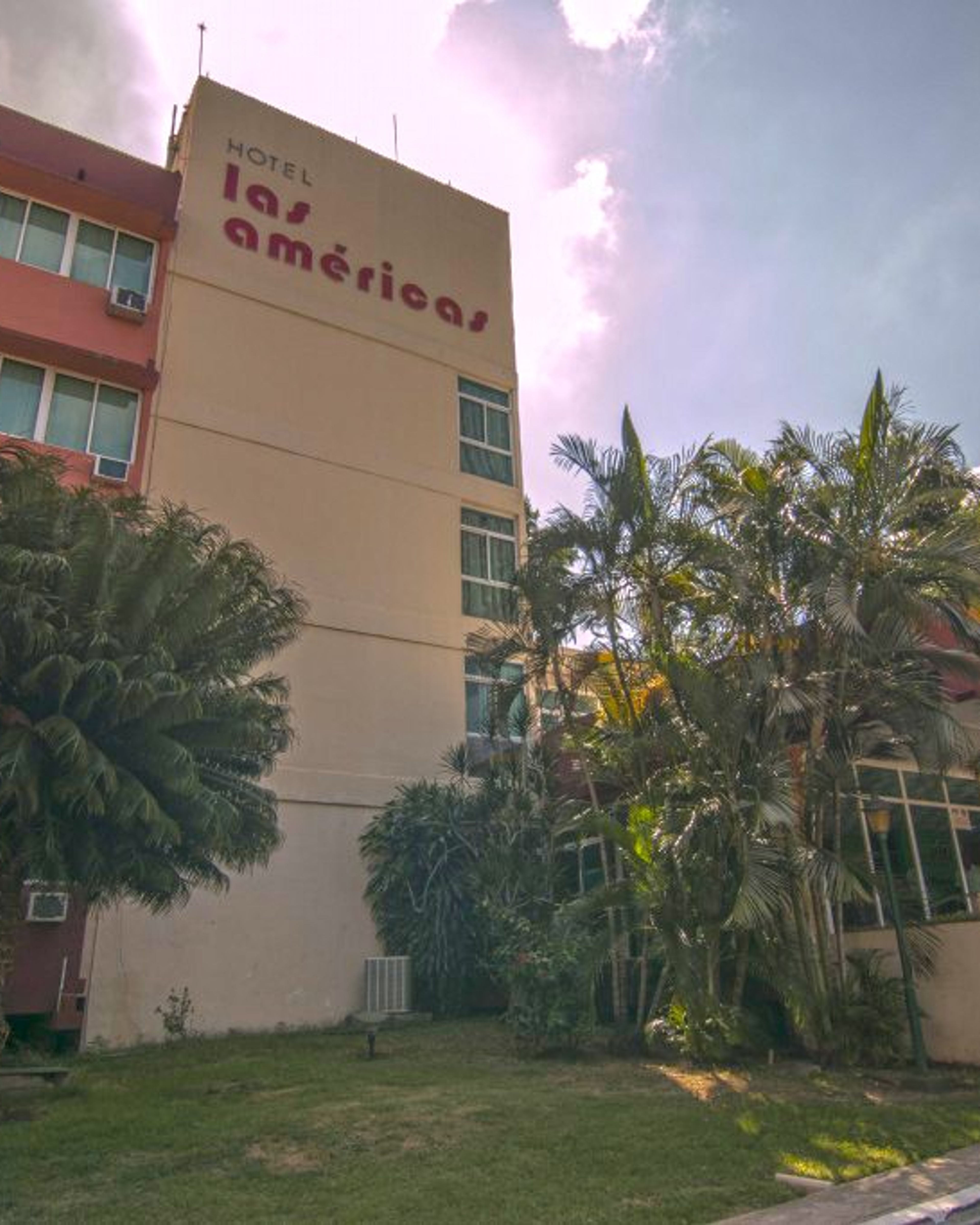 Panoramic hotel view