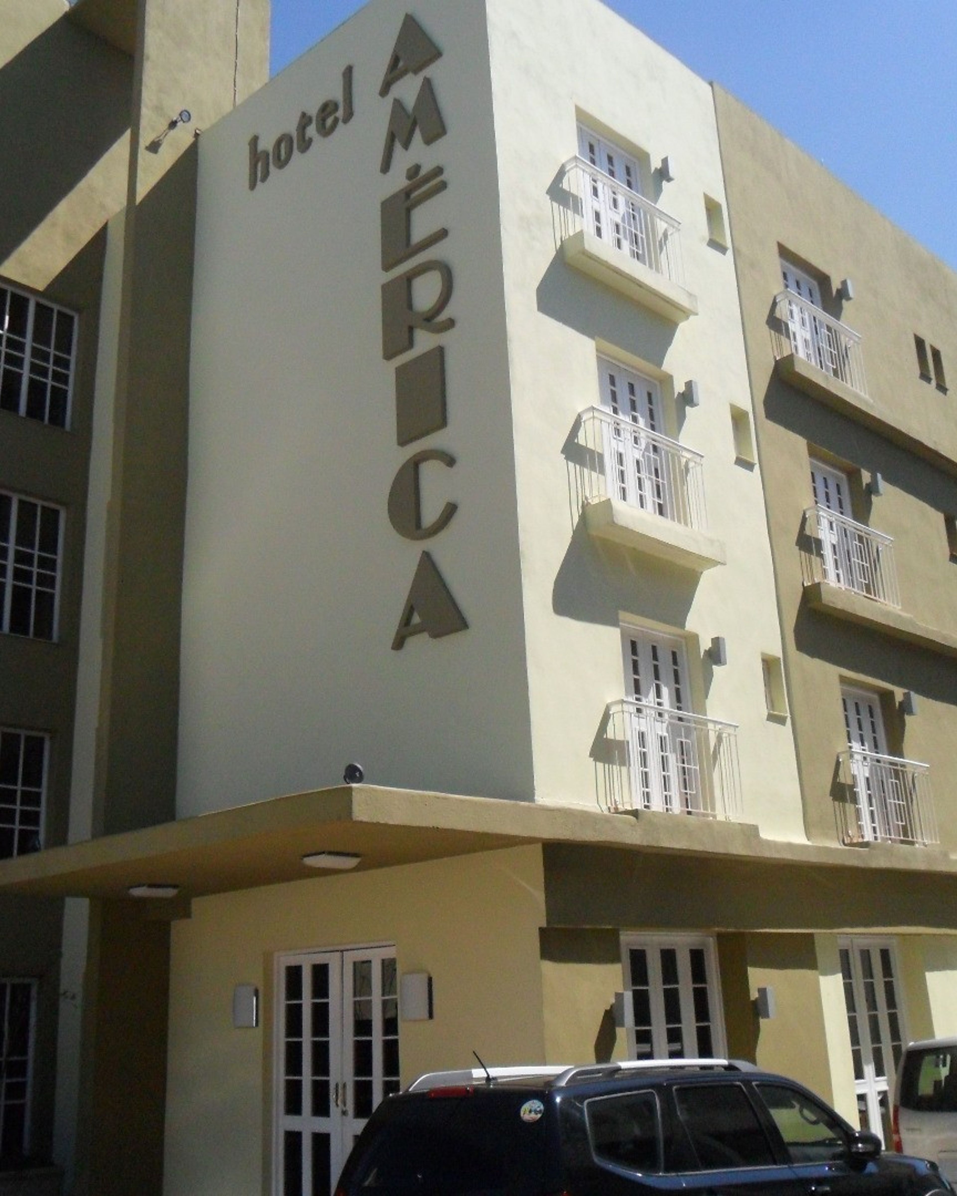 Panoramic hotel view