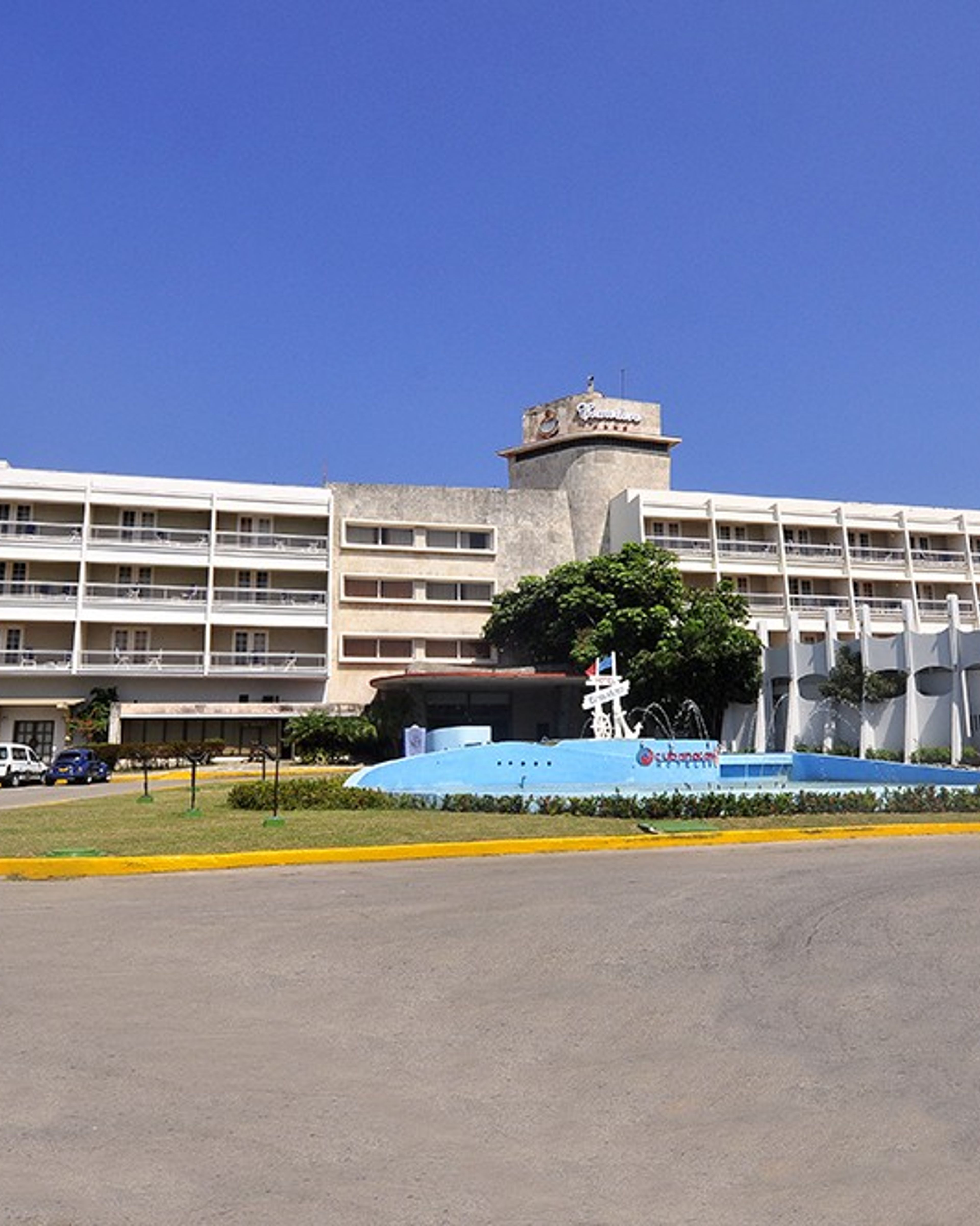Panoramic hotel view