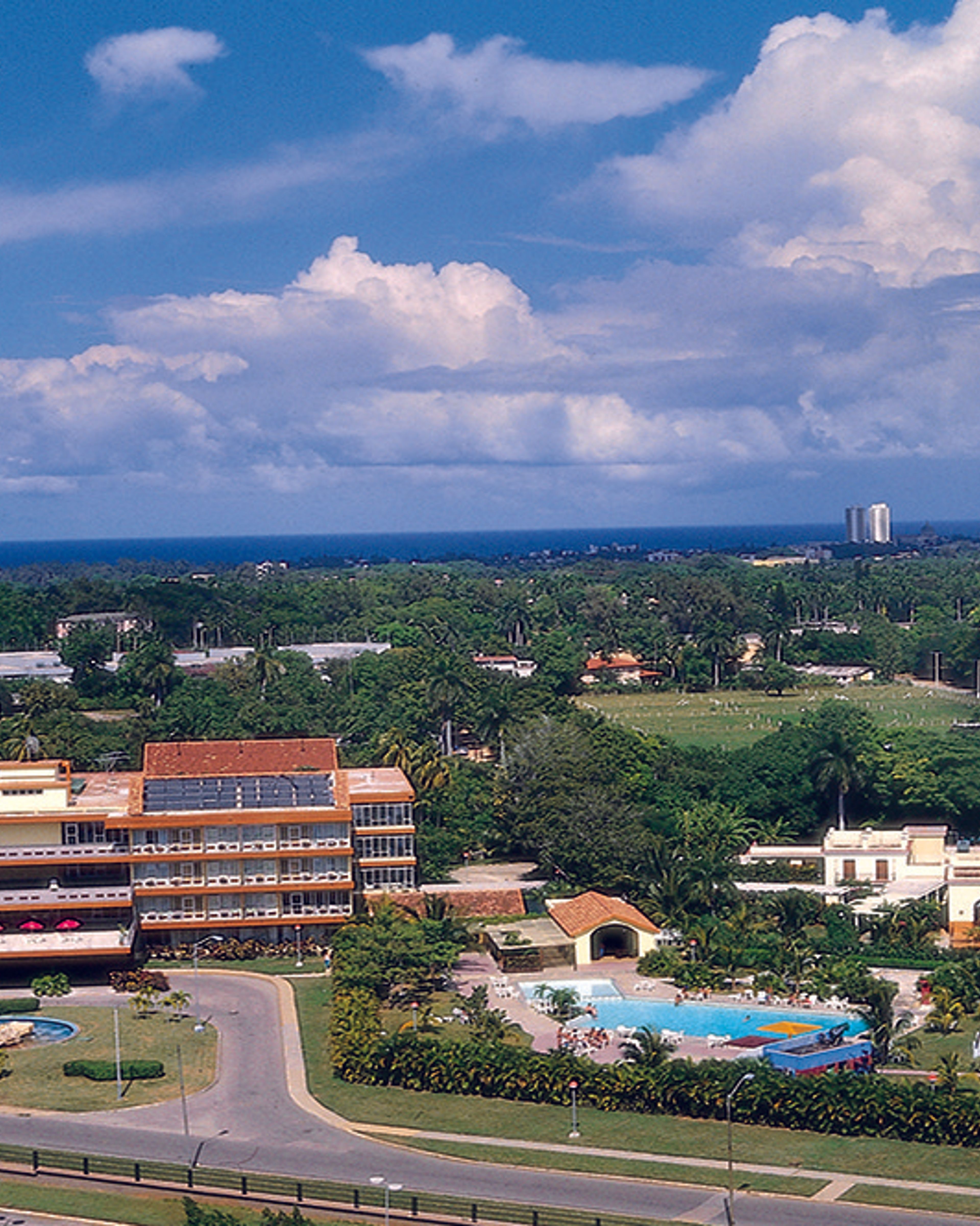 Hotel panoramic view