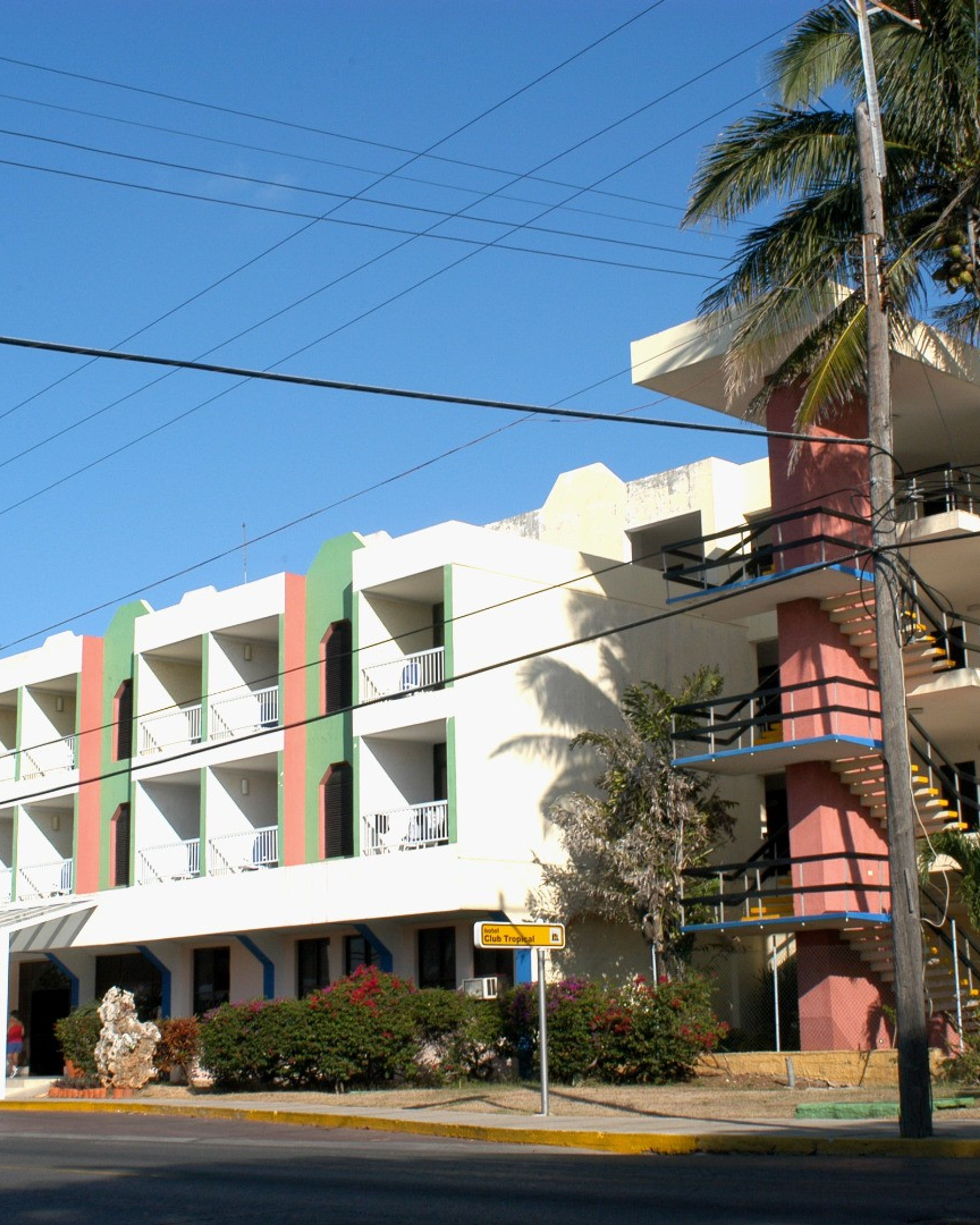 Panoramic hotel view