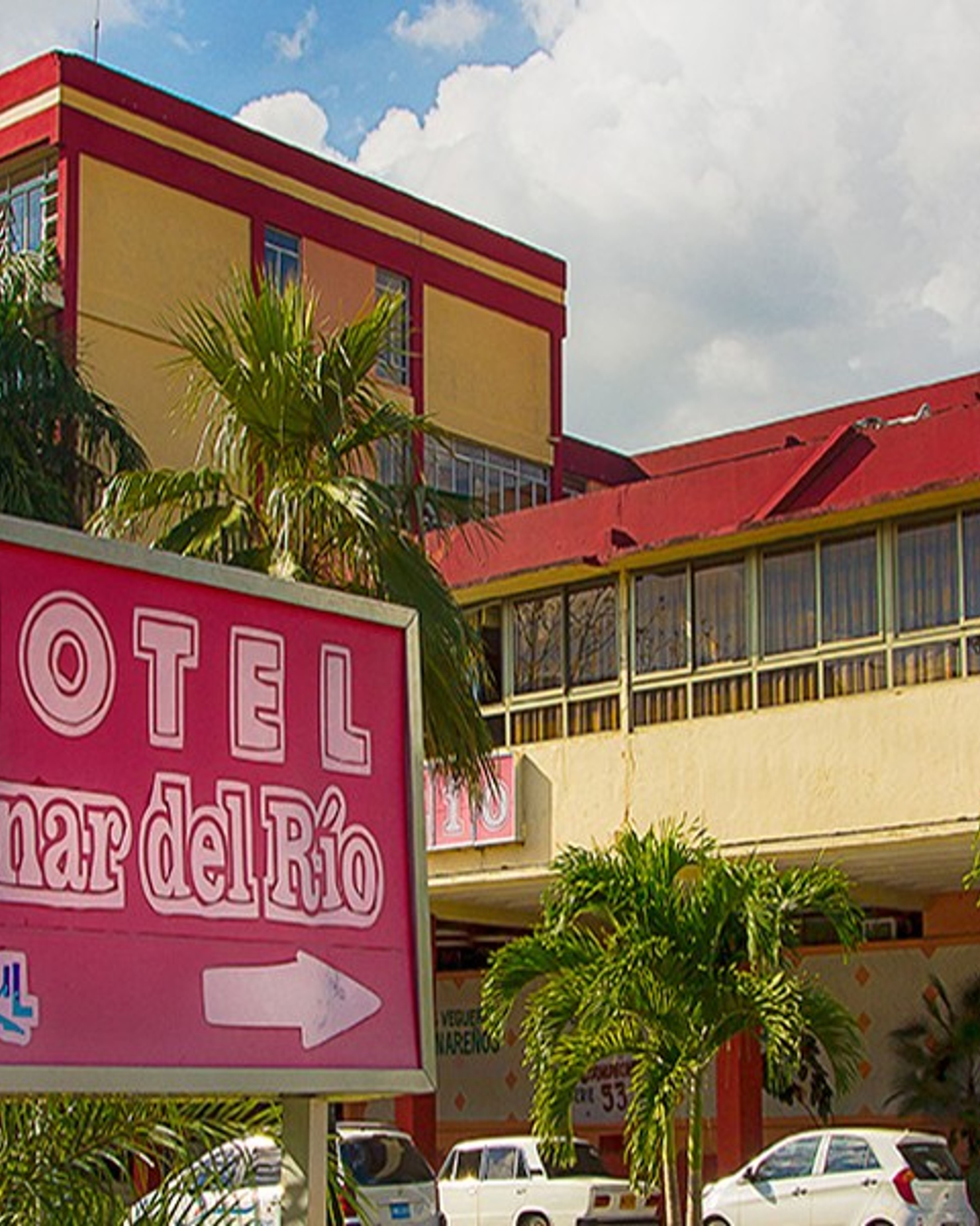 Panoramic hotel view
