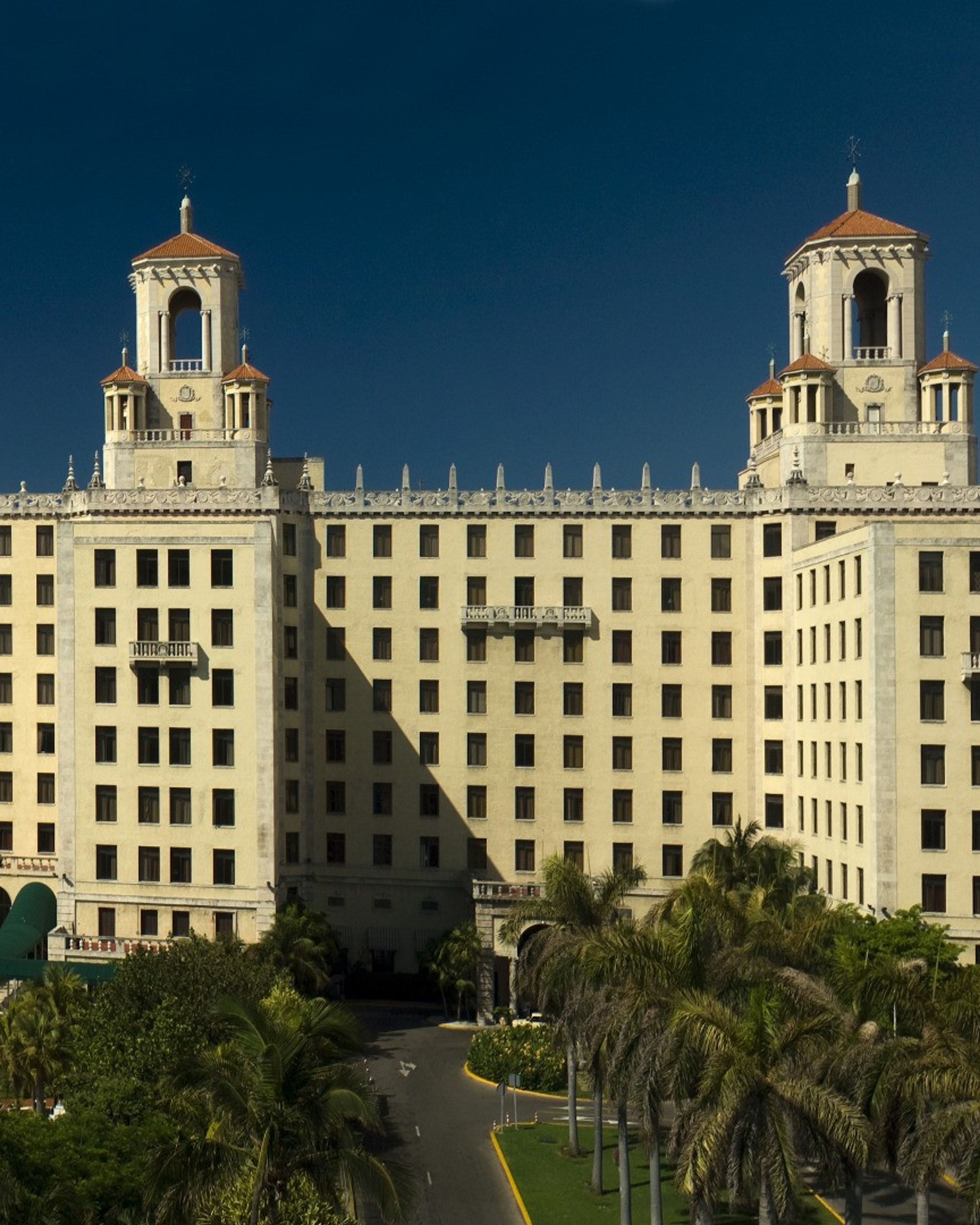 Panoramic hotel view