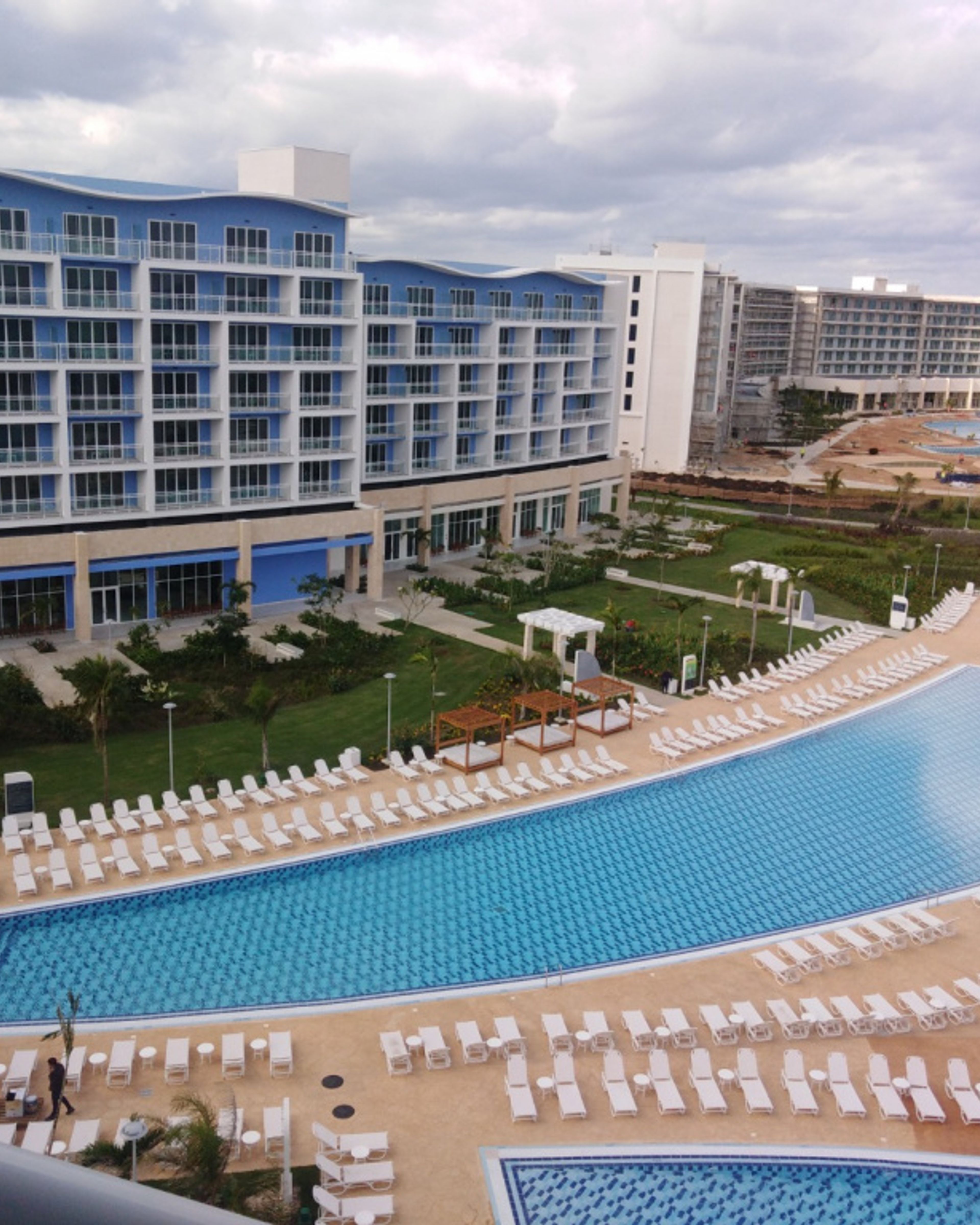 Hotel´s aereal panoramic view