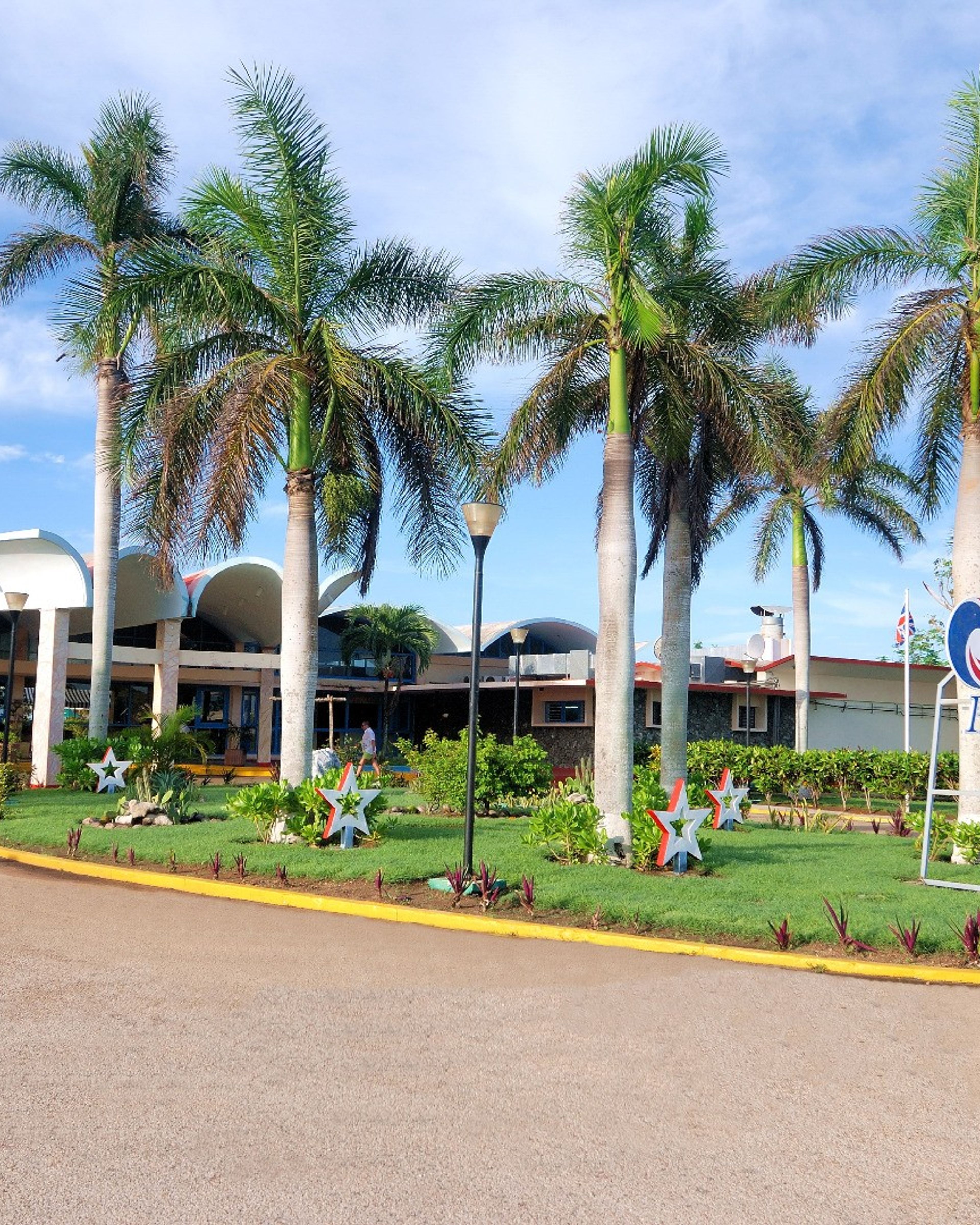 Panoramic hotel view