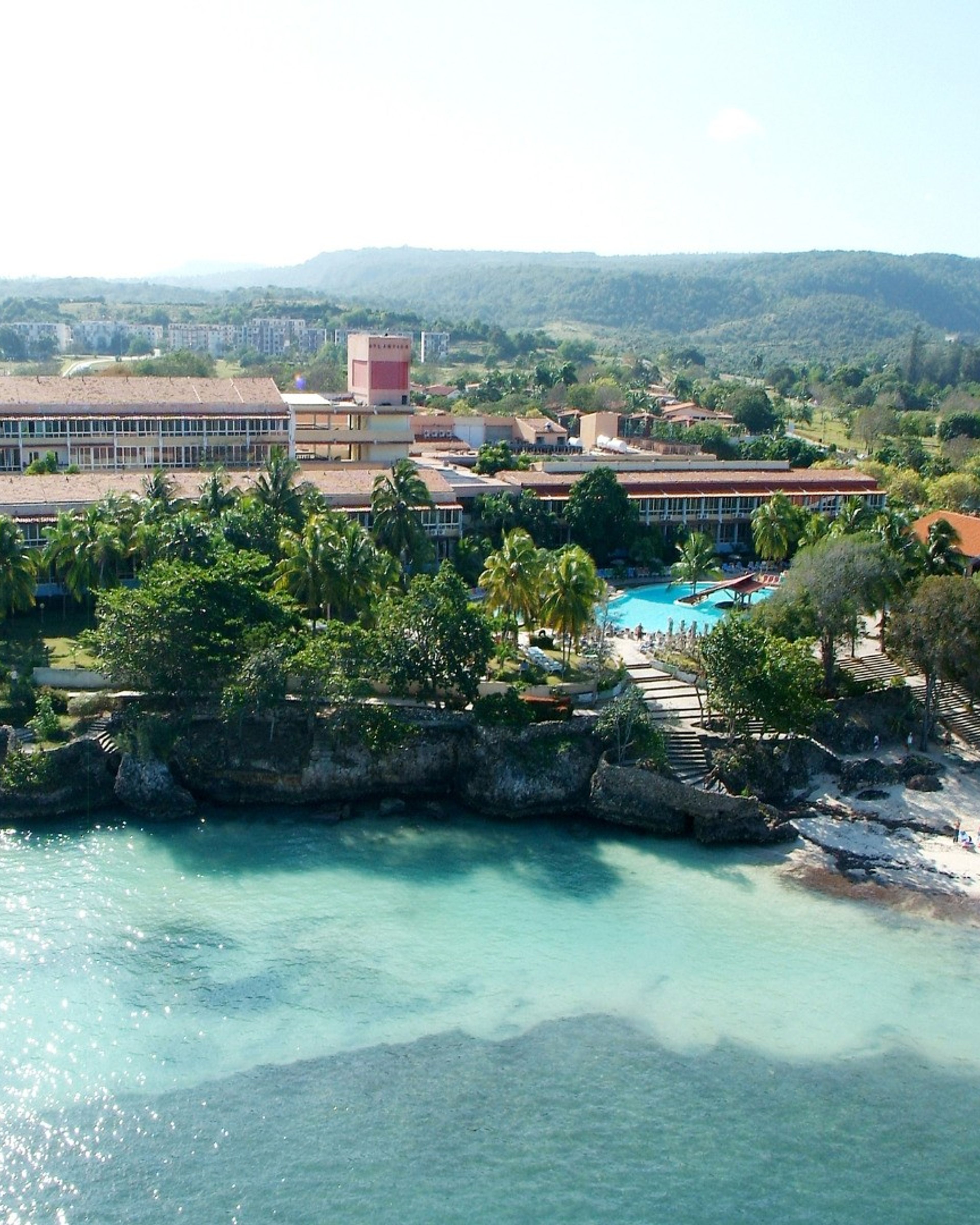 Panoramic hotel view