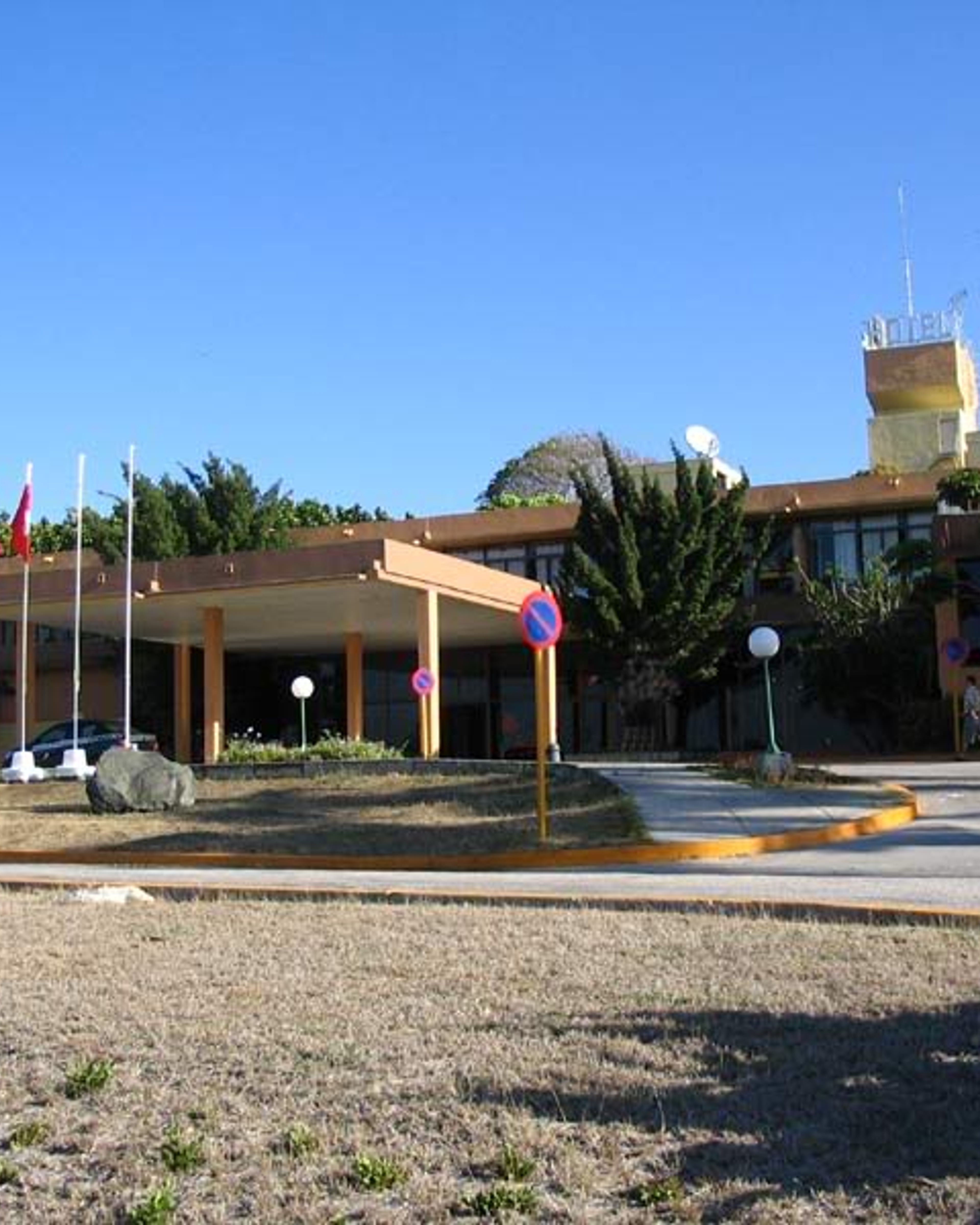 Panoramic hotel view
