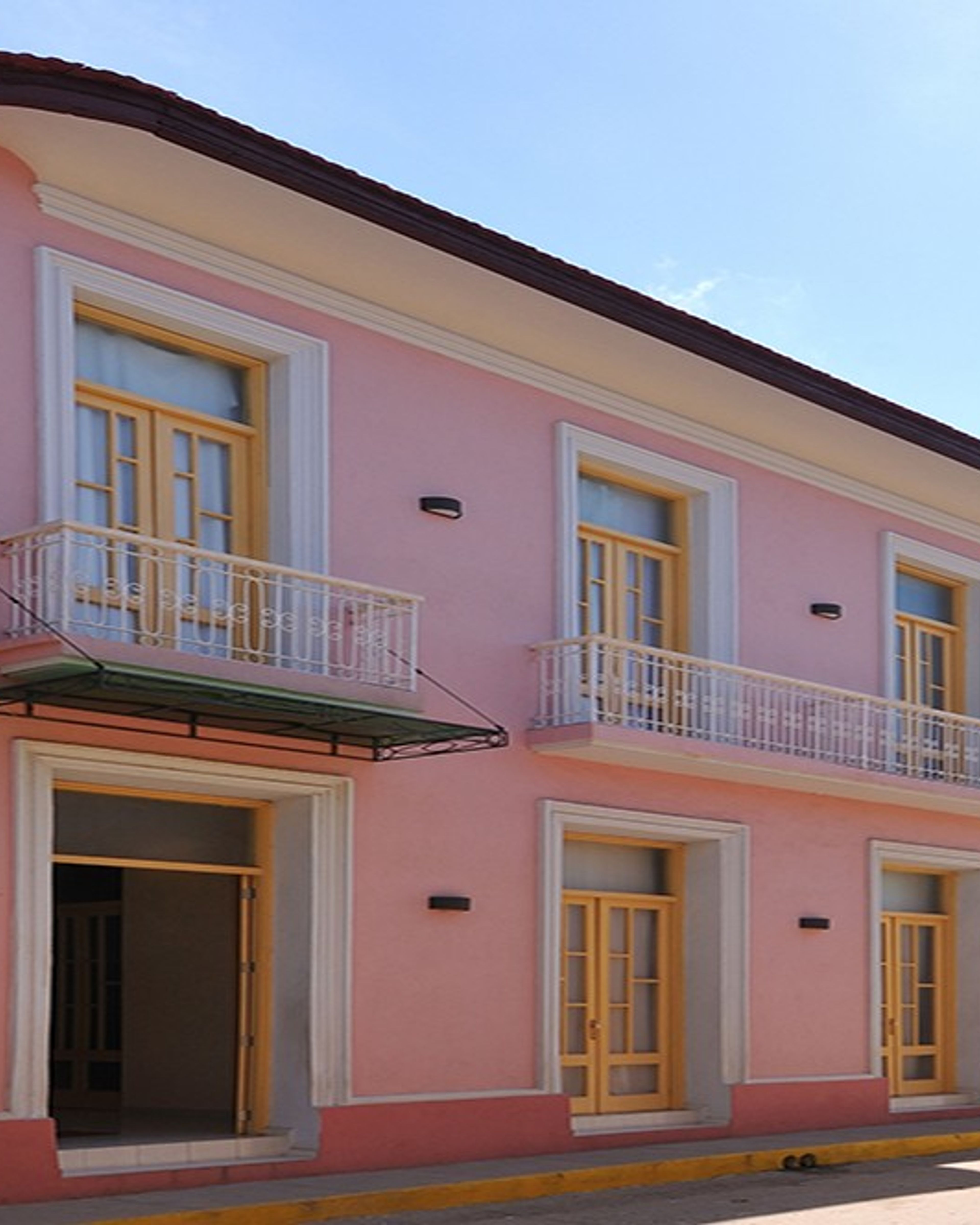 Panoramic hotel view