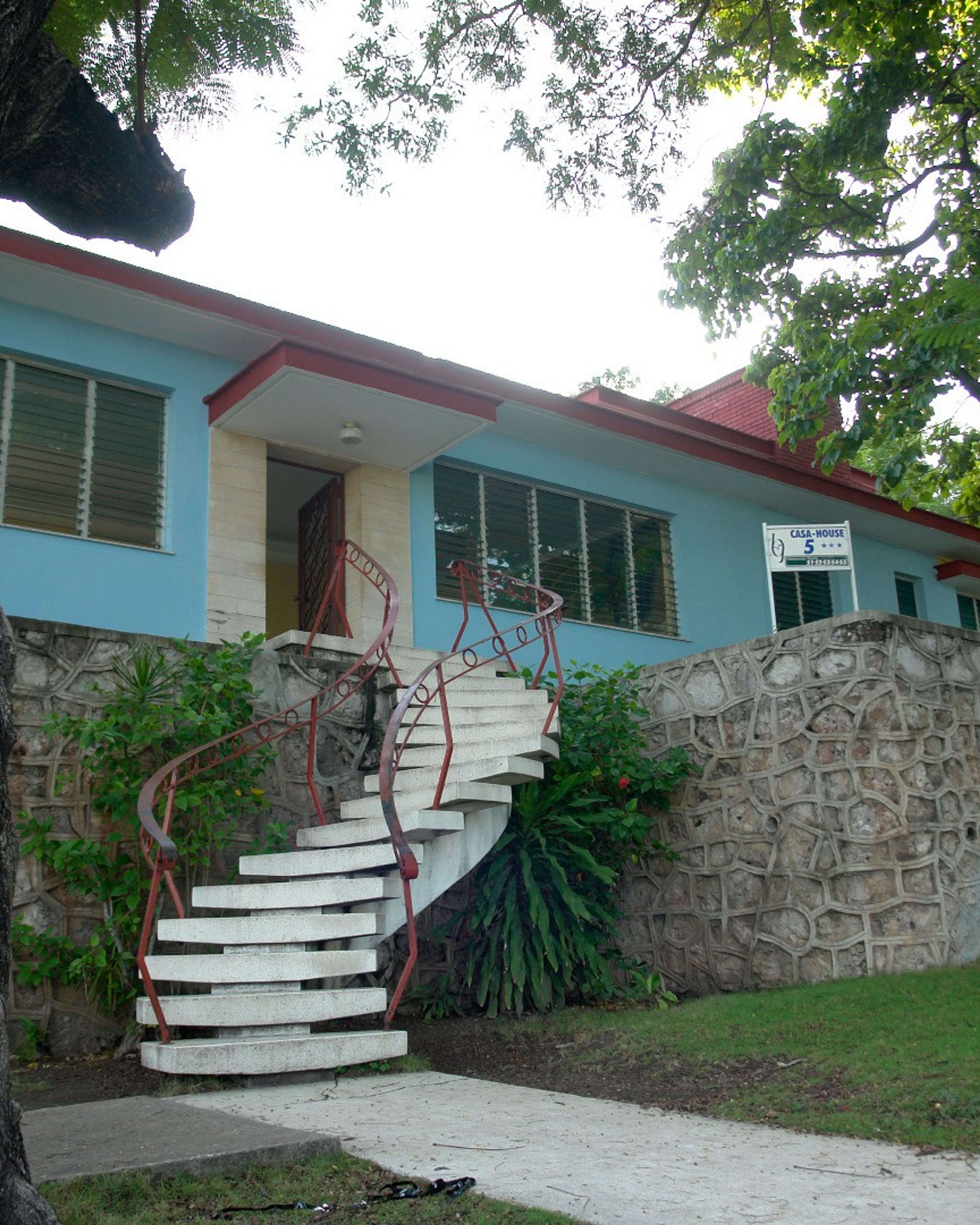 Panoramic villa view