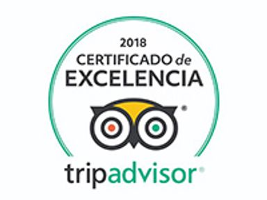 TripAdvisor : Certificat d'excellence.